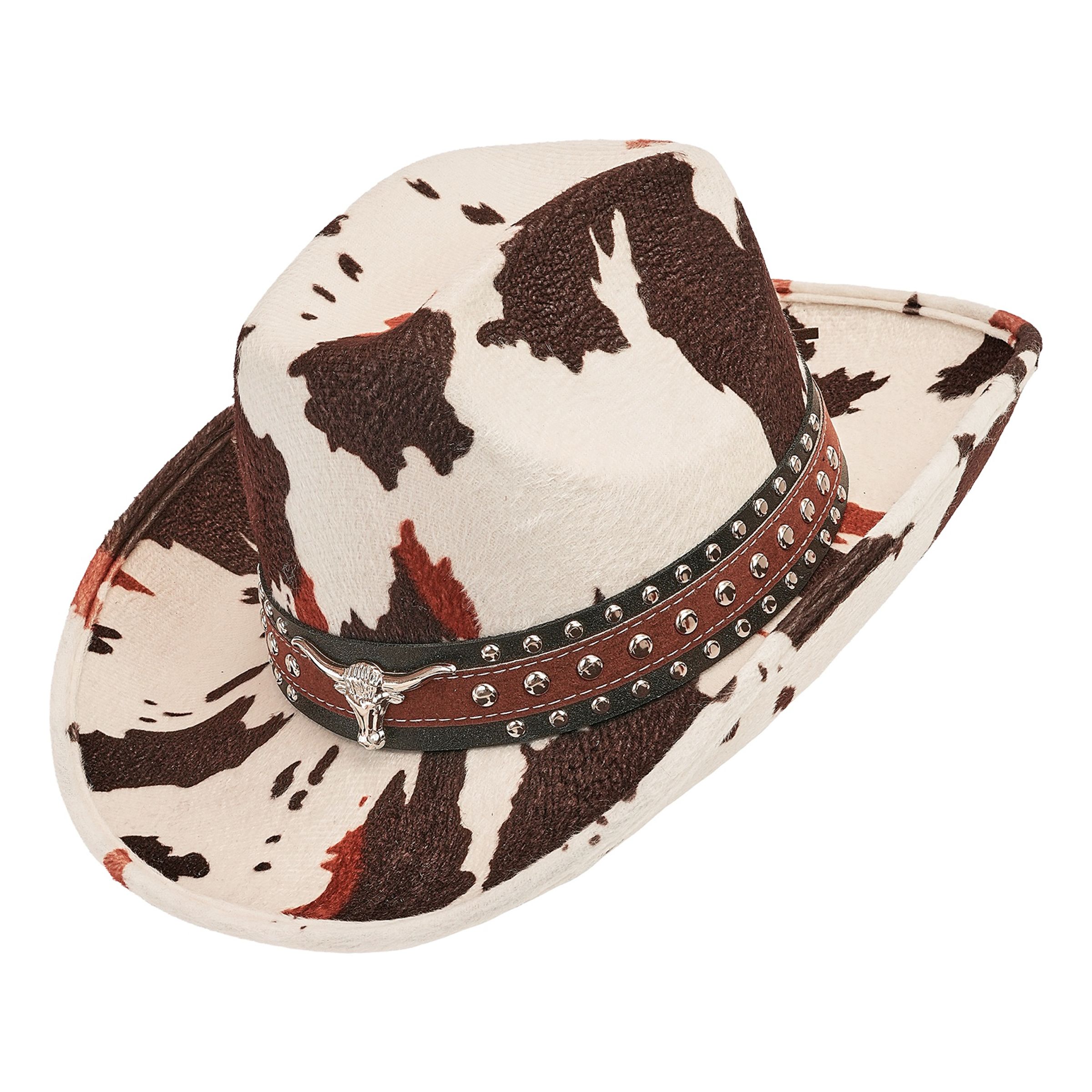 Cowboyhatt Montana Koflekkmønster - One size