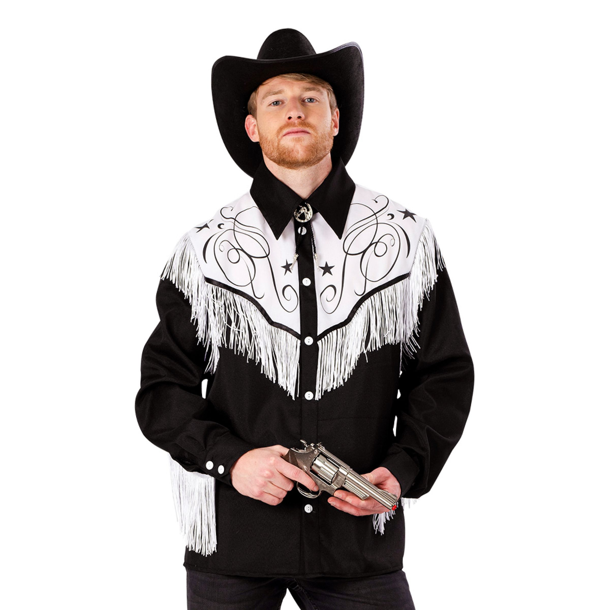 Cowboyskjorta Herr - X-Large