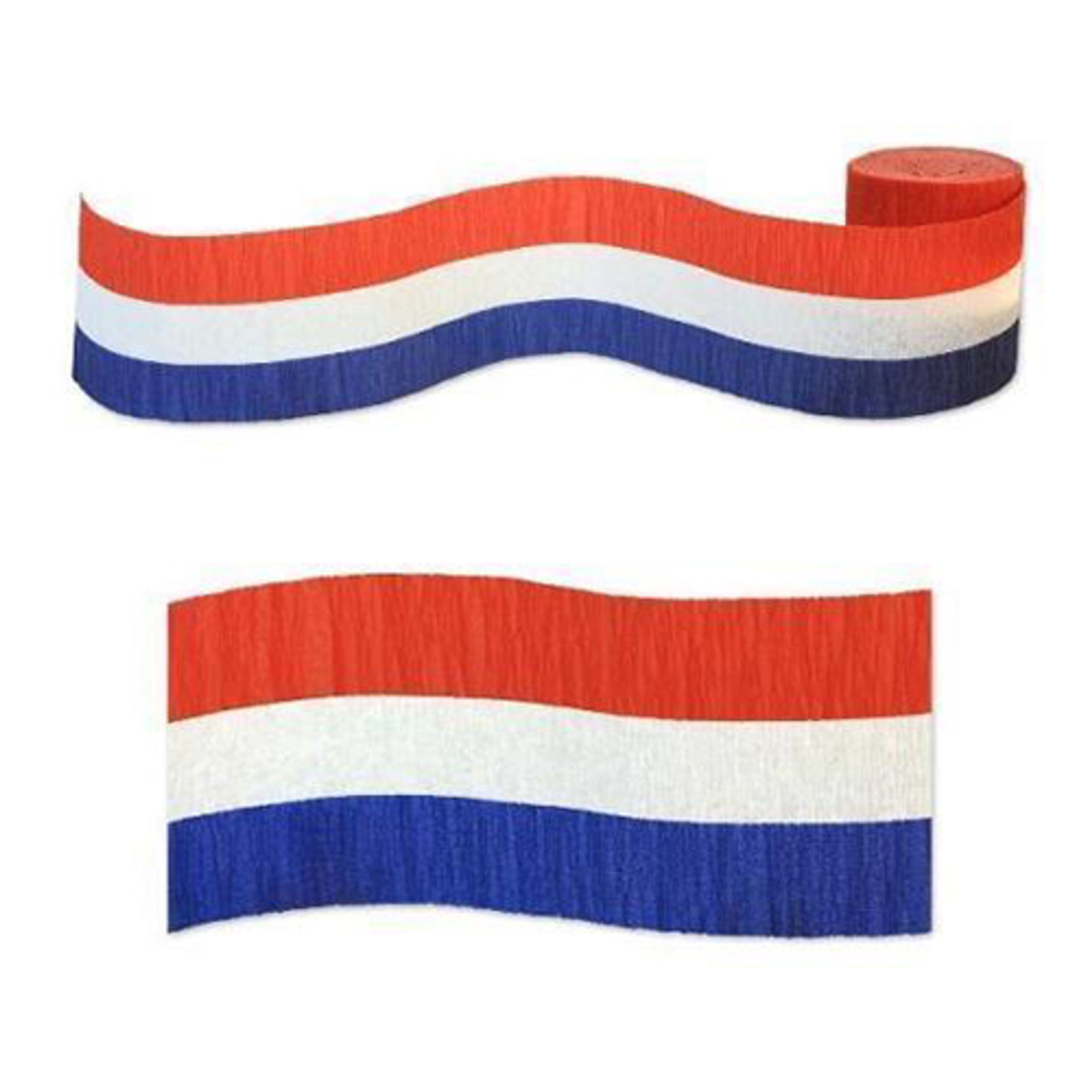 Creperulle Rød/Hvid/Blå
