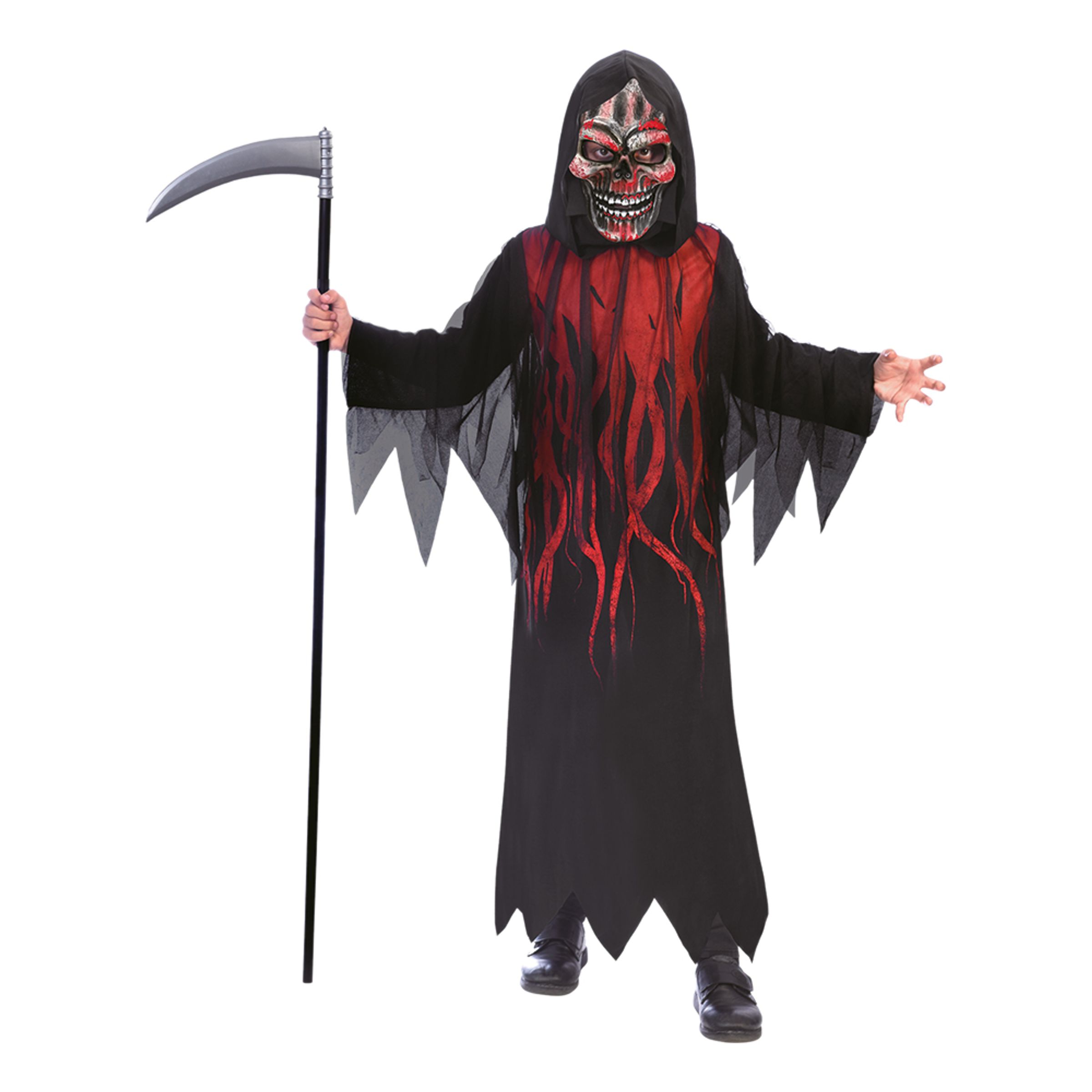 Dark Shadow Reaper Børnekostume - Small