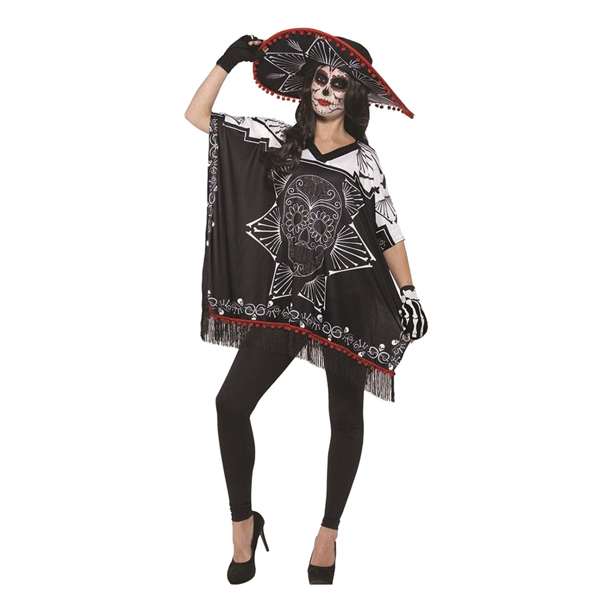 Day Of The Dead Bandit Maskeraddräkt
