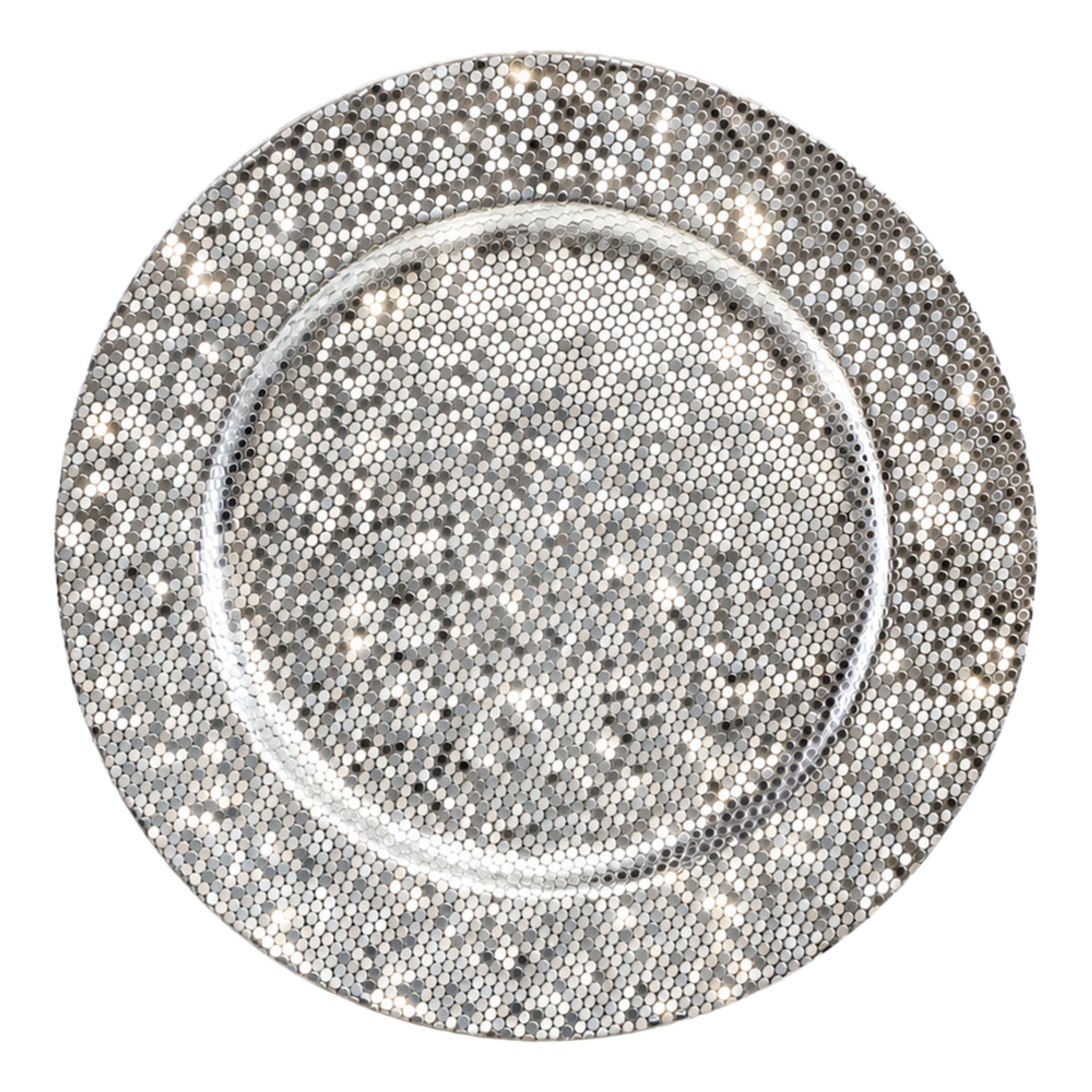 Dekorationsfad Disco Silver