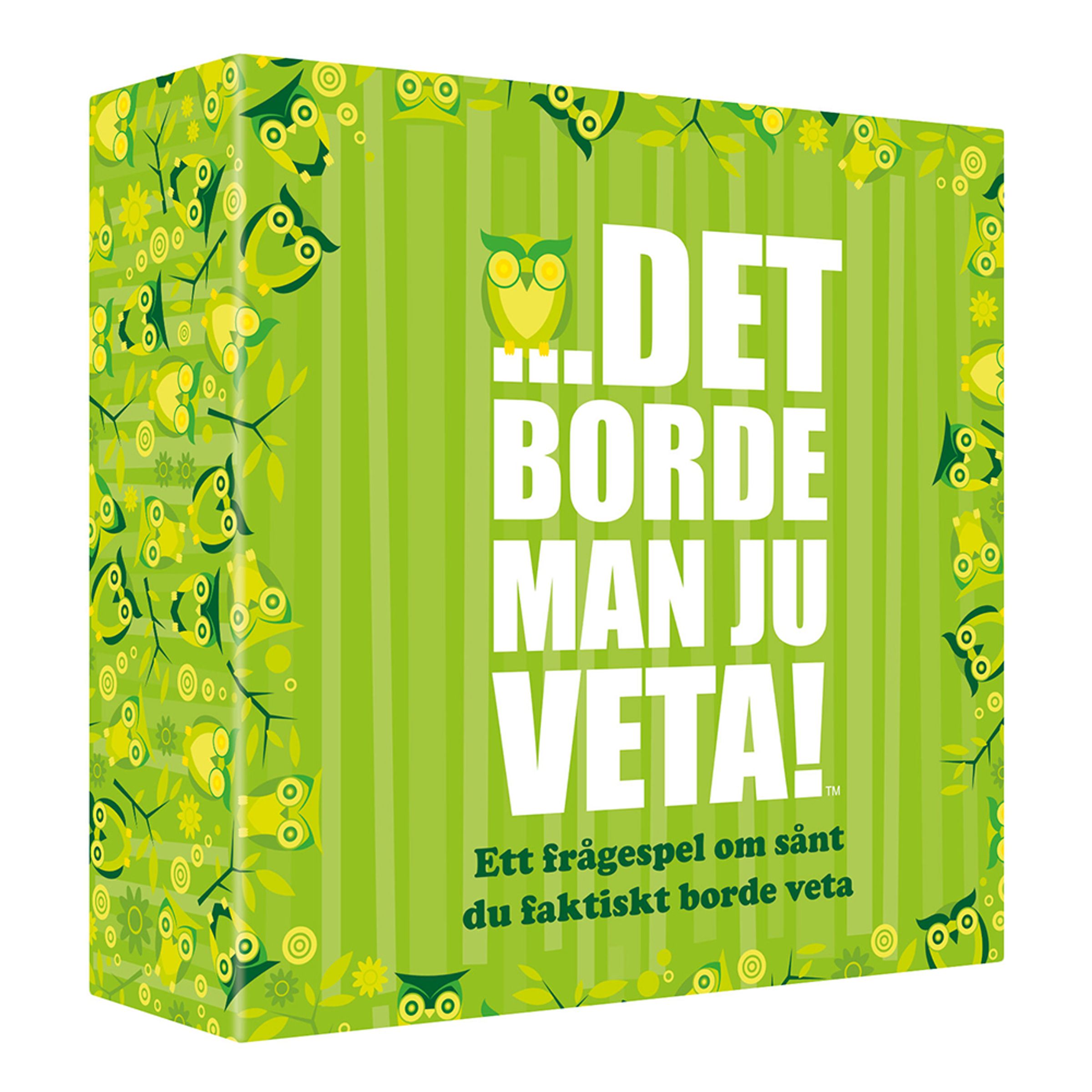 Det borde man ju veta - Selskabsspil