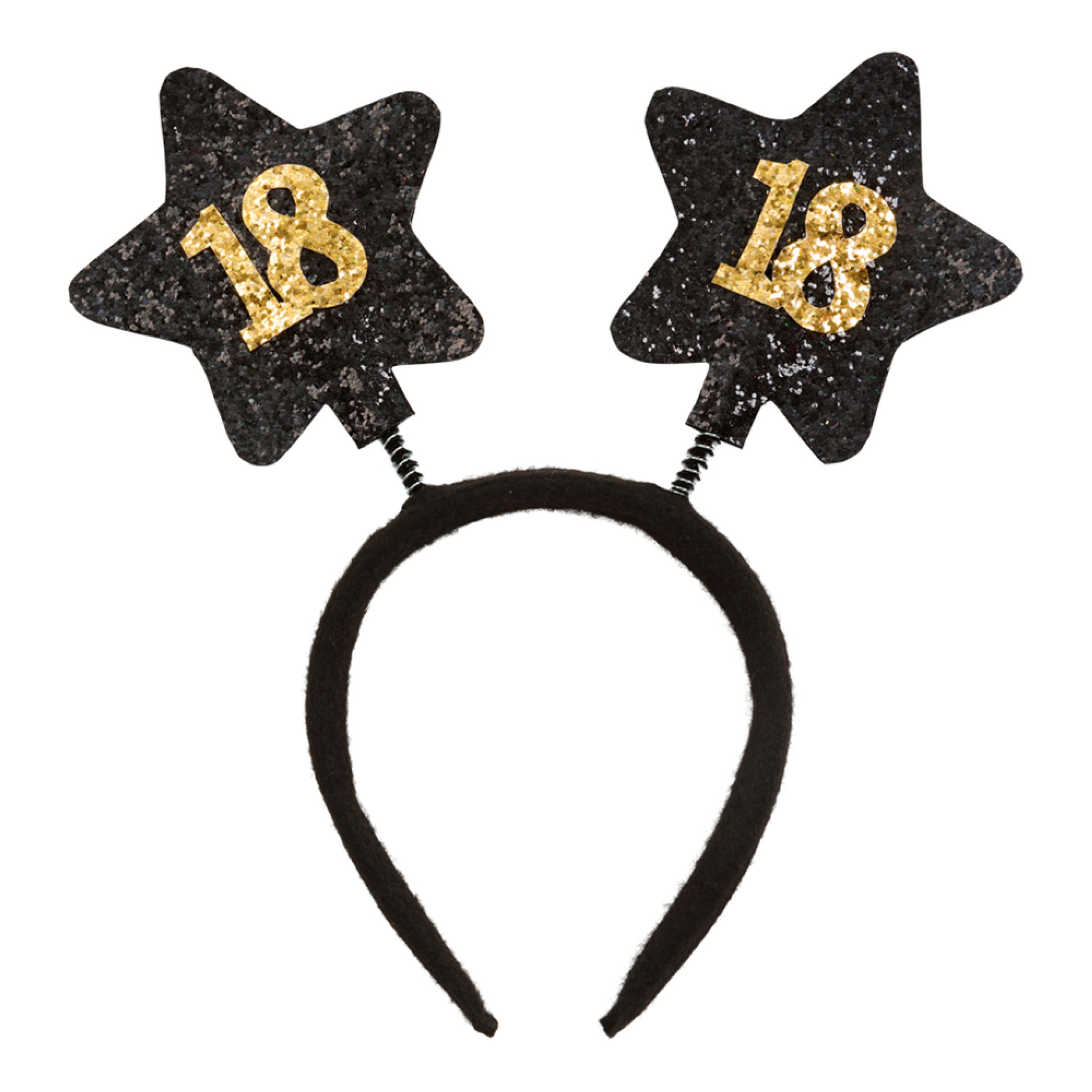 Diadem 18 Birthday Star | Hem - Maskerad - Hattar - Diadem & Boppers | Pryloteket