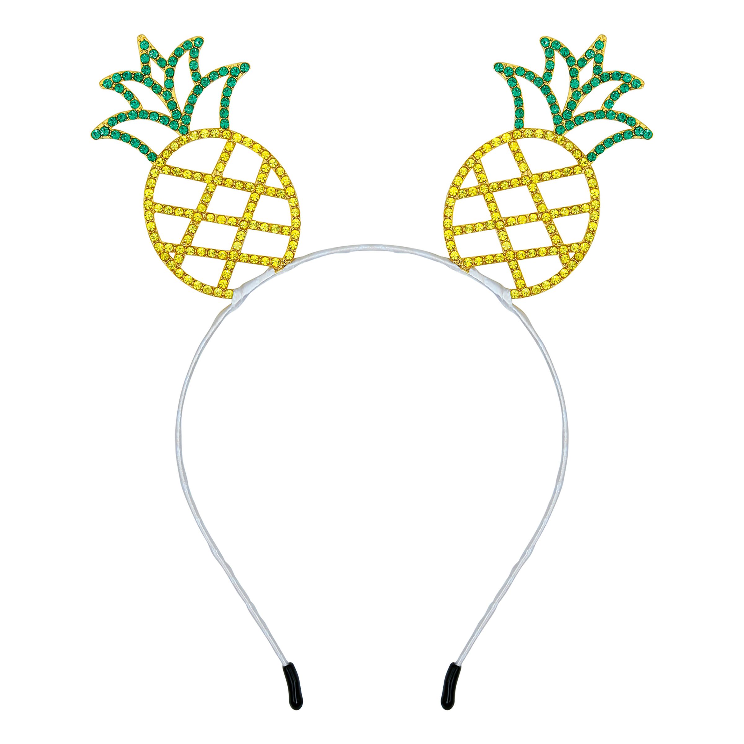 Hårbøjle Ananas Perler - One size