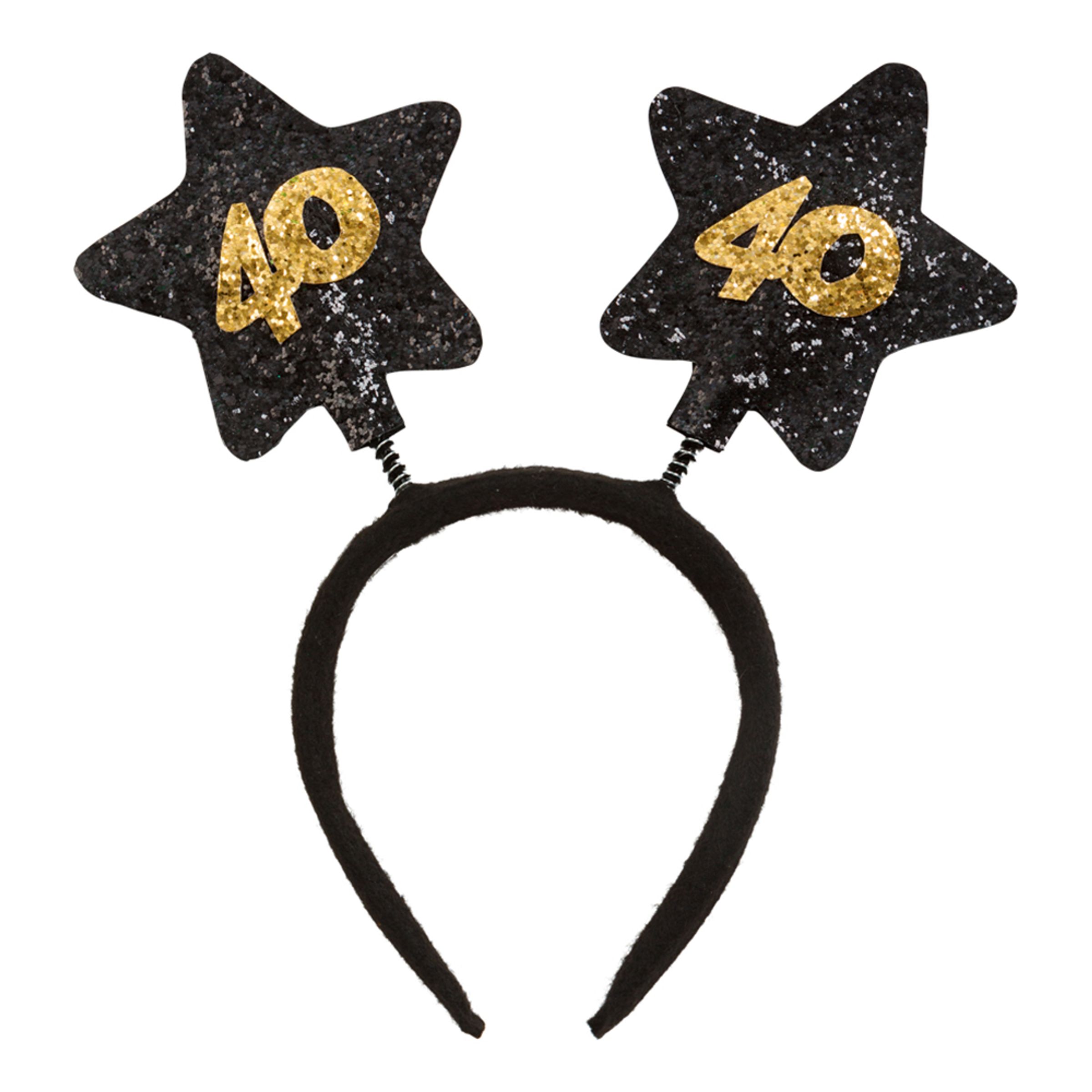 Diadem Birthday Star - 40 billede