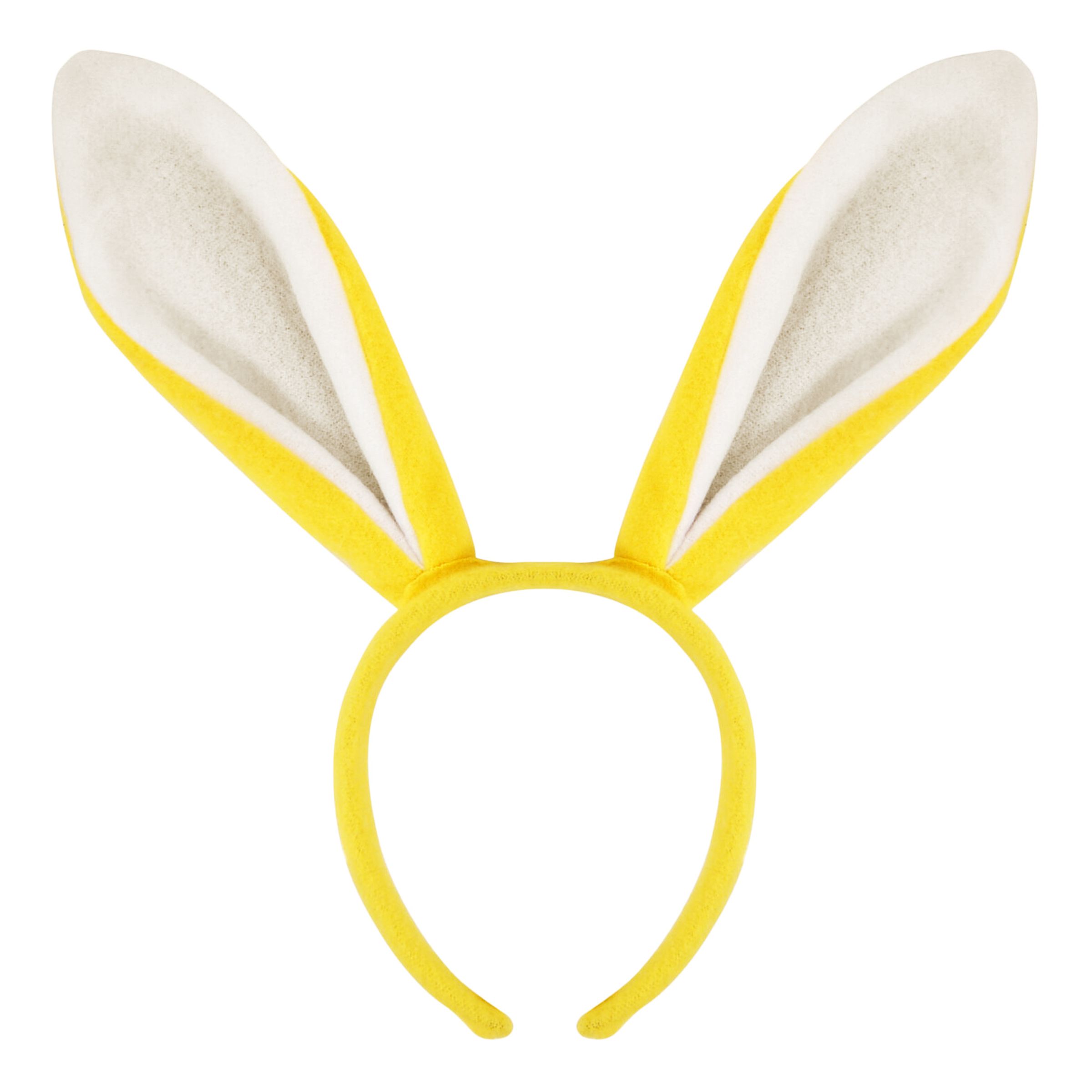 Diadem Kaninöron Gula - One size | Hem - Maskerad - Hattar - Diadem & Boppers | Party Outlet