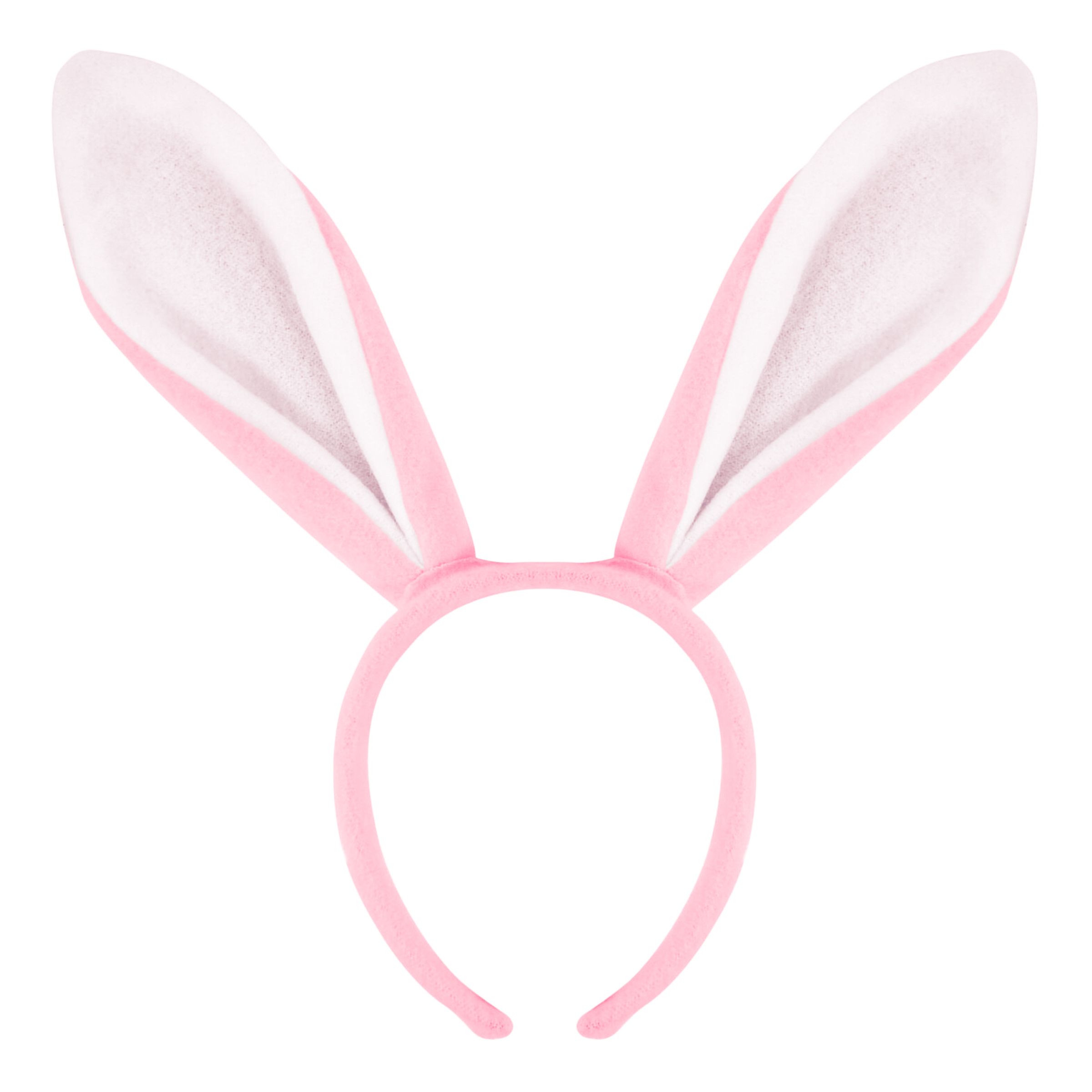 Diadem Kaninöron Rosa - One size | Hem - Maskerad - Hattar - Diadem & Boppers | Party Outlet
