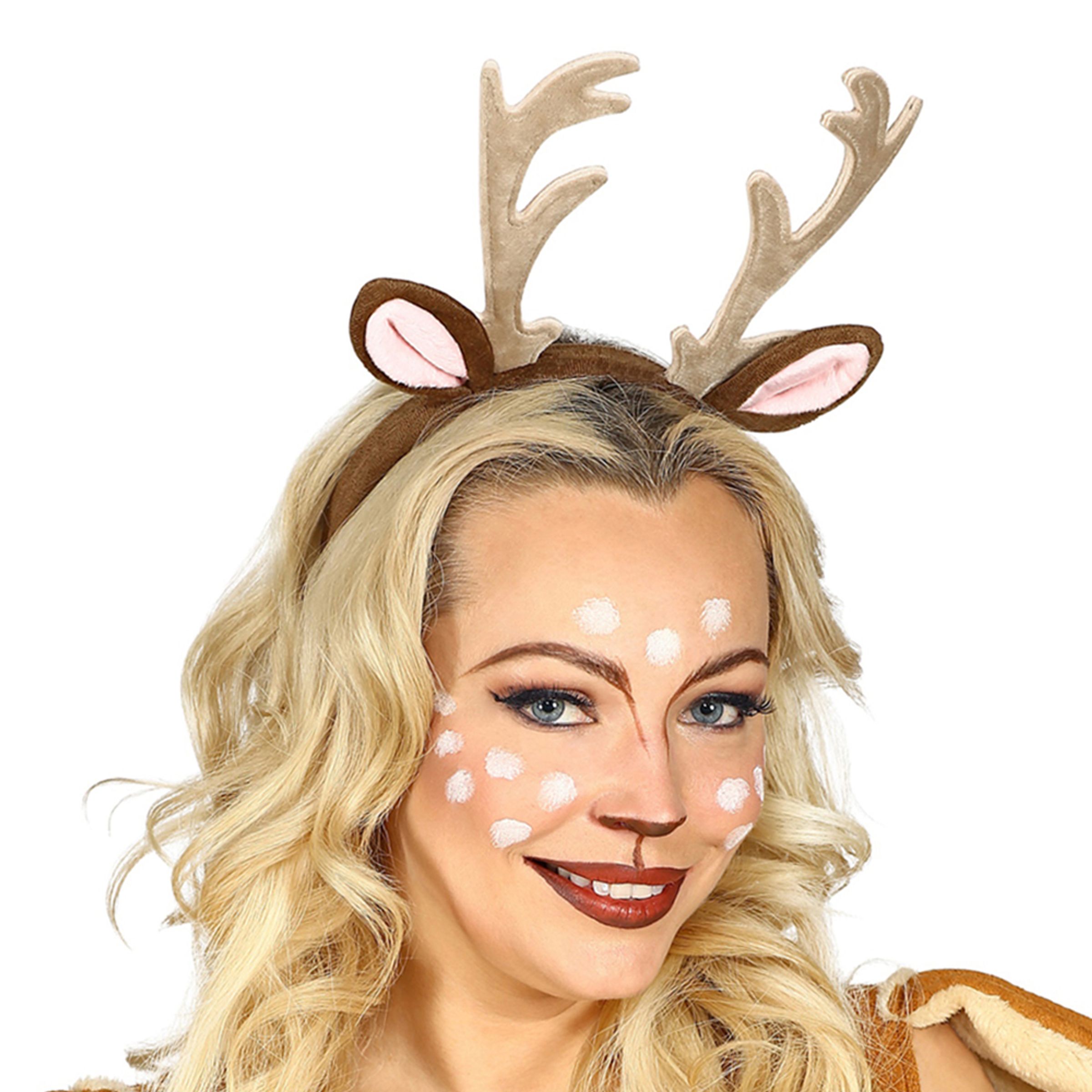 Diadem med Renhorn - One size | Hem - Maskerad - Tillbehör - Maskeradaccessoarer | Maskeradspecialisten