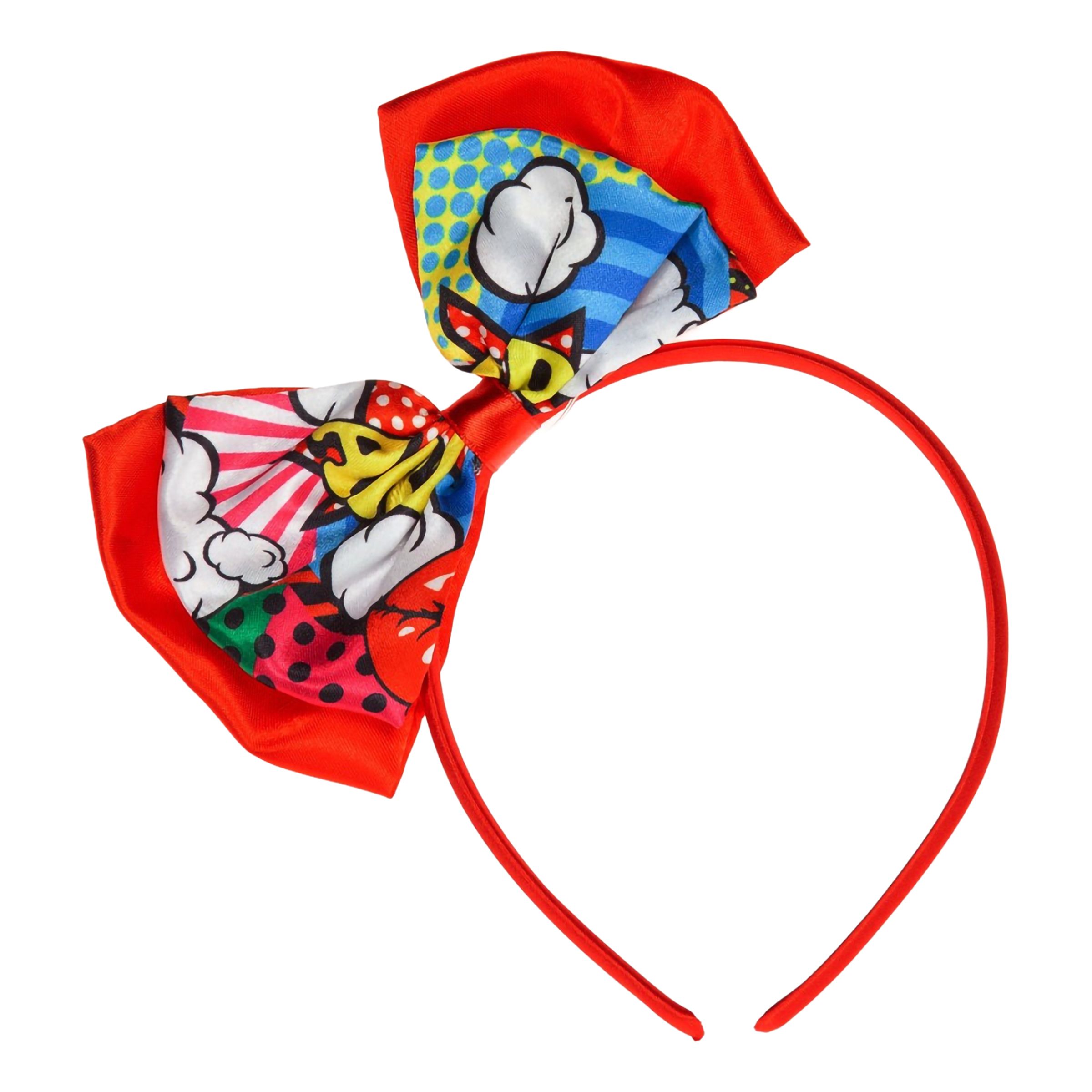 Diadem Rosett Pop Art - One size | Hem - Teman - Evenemang - Festival | Pryloteket