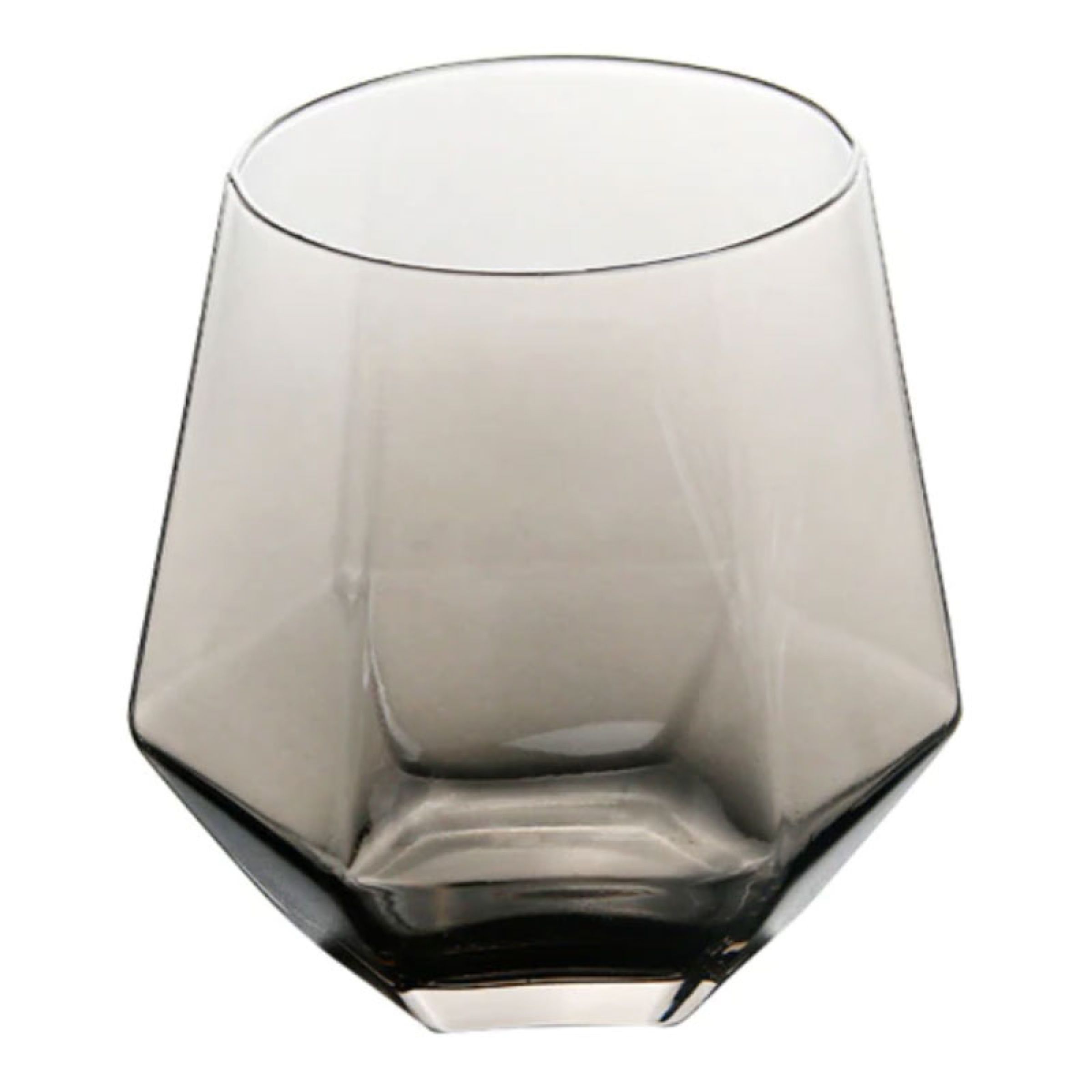 Diamantglas Grå - 2-pak