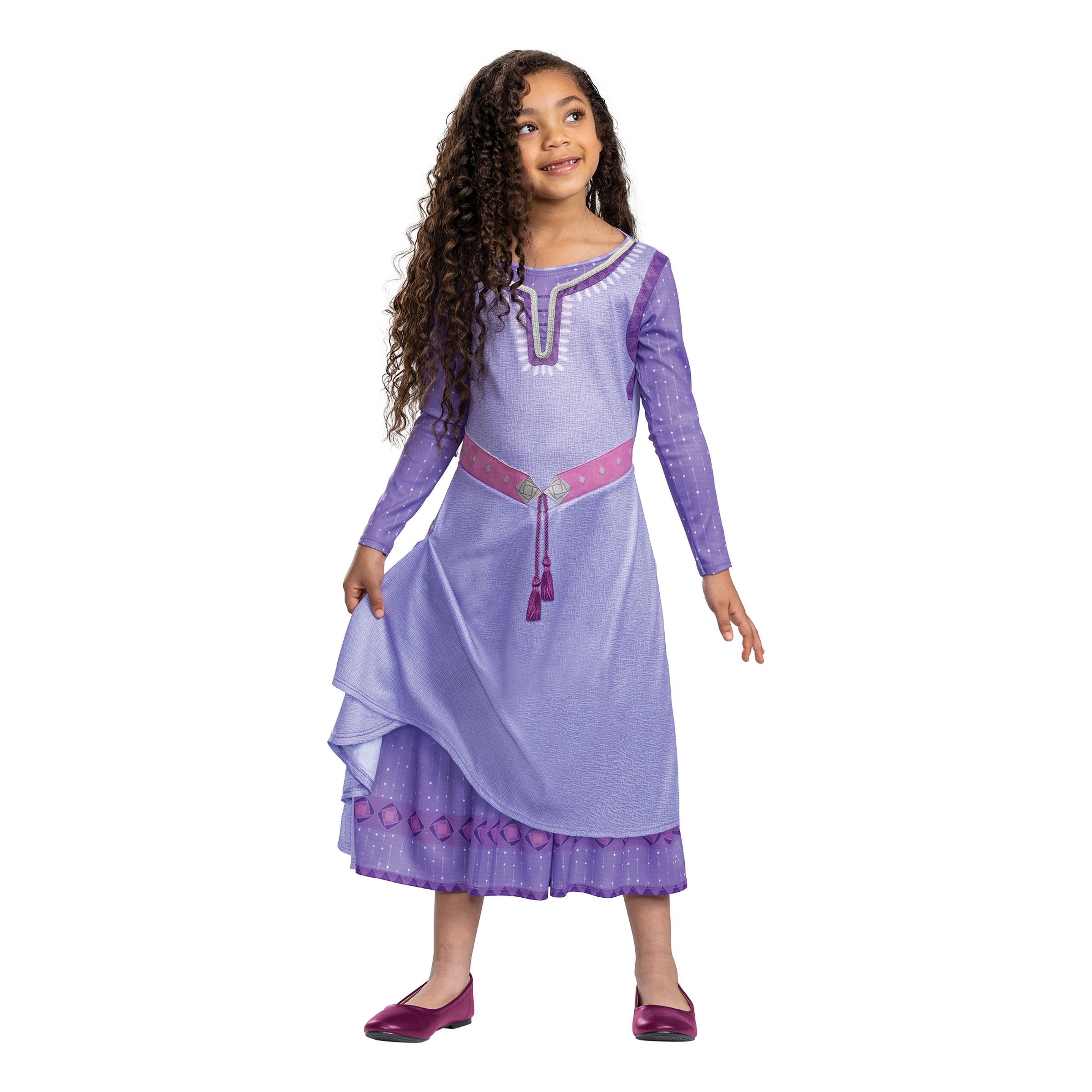 Disney Asha Børnekostume Deluxe - Medium