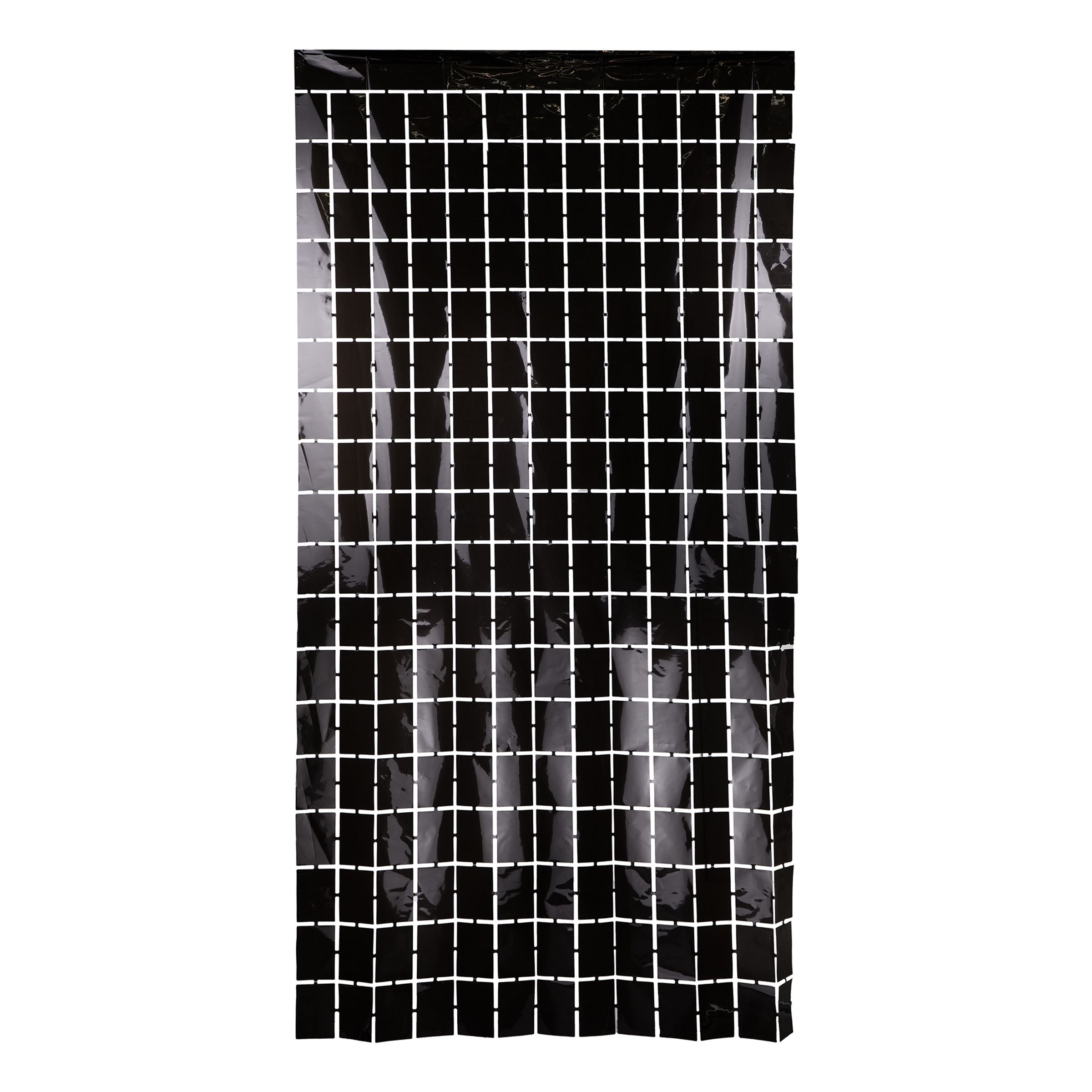Dørforhæng Plader Sort Metallic