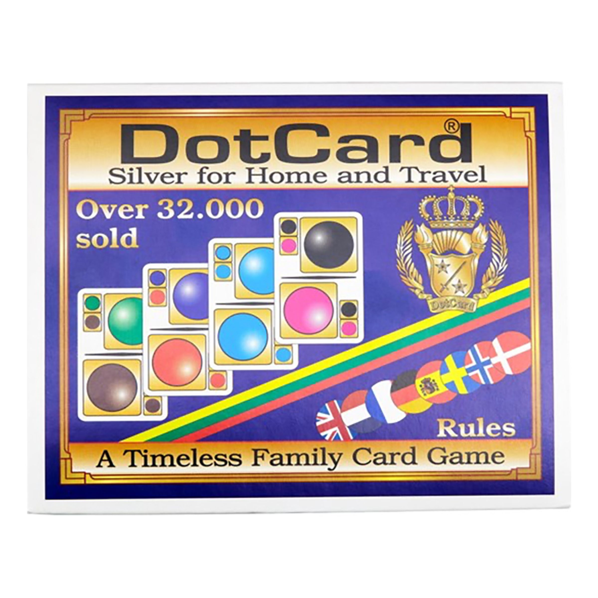 DotCard Silver Kortspel | Hem - Roliga Prylar - Spel & Lek - Kortspel | Pryloteket