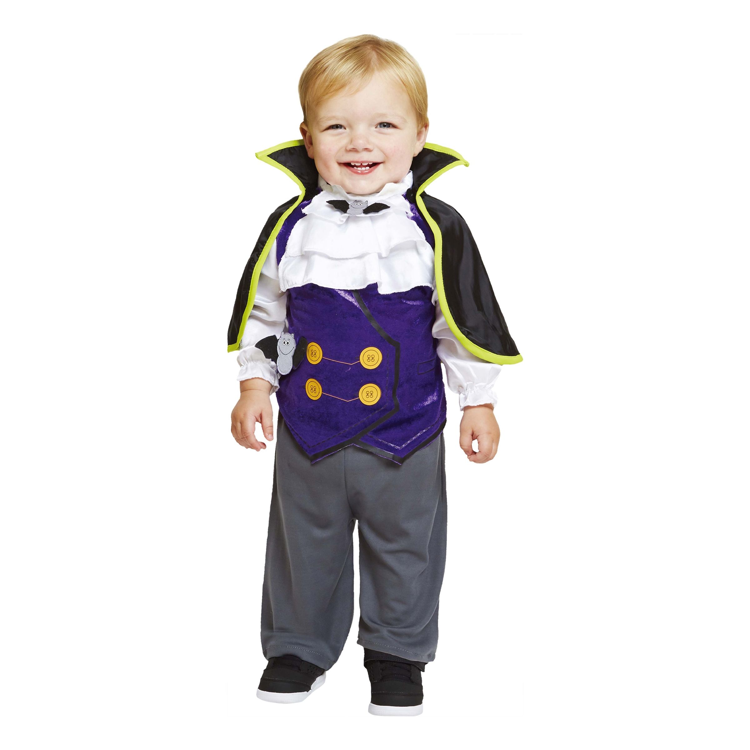 Dracula Babykostume - X-Small (3-4 år)