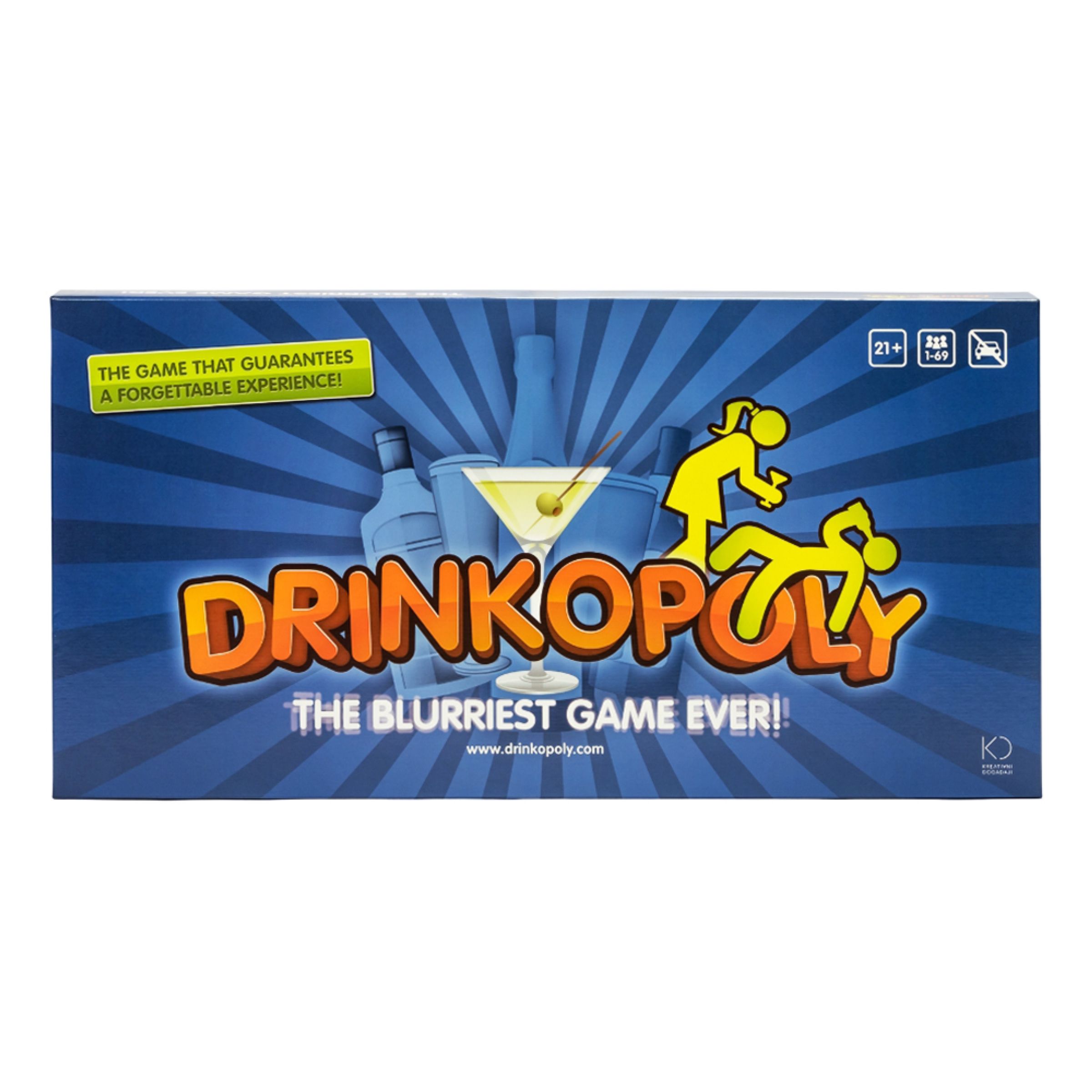 Drinkopoly Brädspel | Hem - Roliga Prylar - Spel & Lek - Festspel & Förfest-spel | Pryloteket