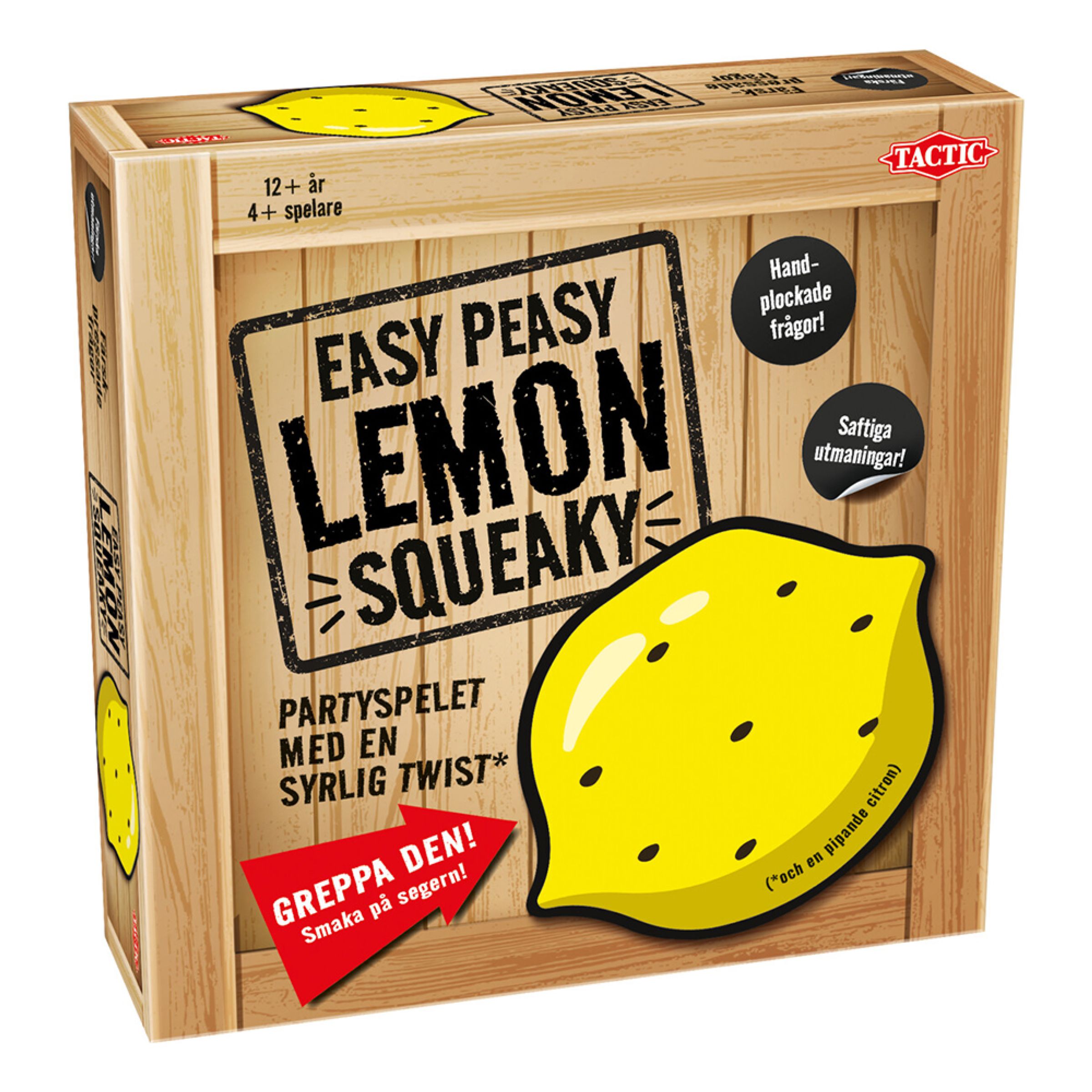 Tactic Easy Peasy Lemon Squeaky Sällskapsspel | Hem - Roliga Prylar - Spel & Lek - Sällskapsspel | Pryloteket