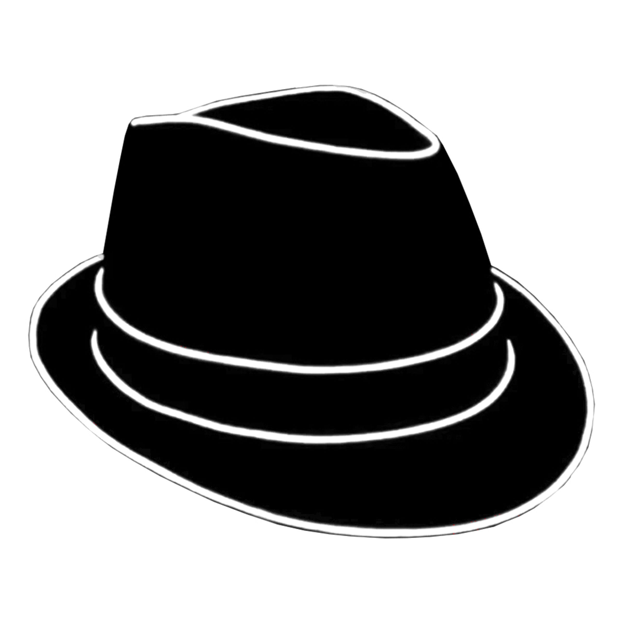 El Wire LED Hatt - Vit | Hem - Maskerad - Tillbehör - Maskeradaccessoarer | Maskeradspecialisten