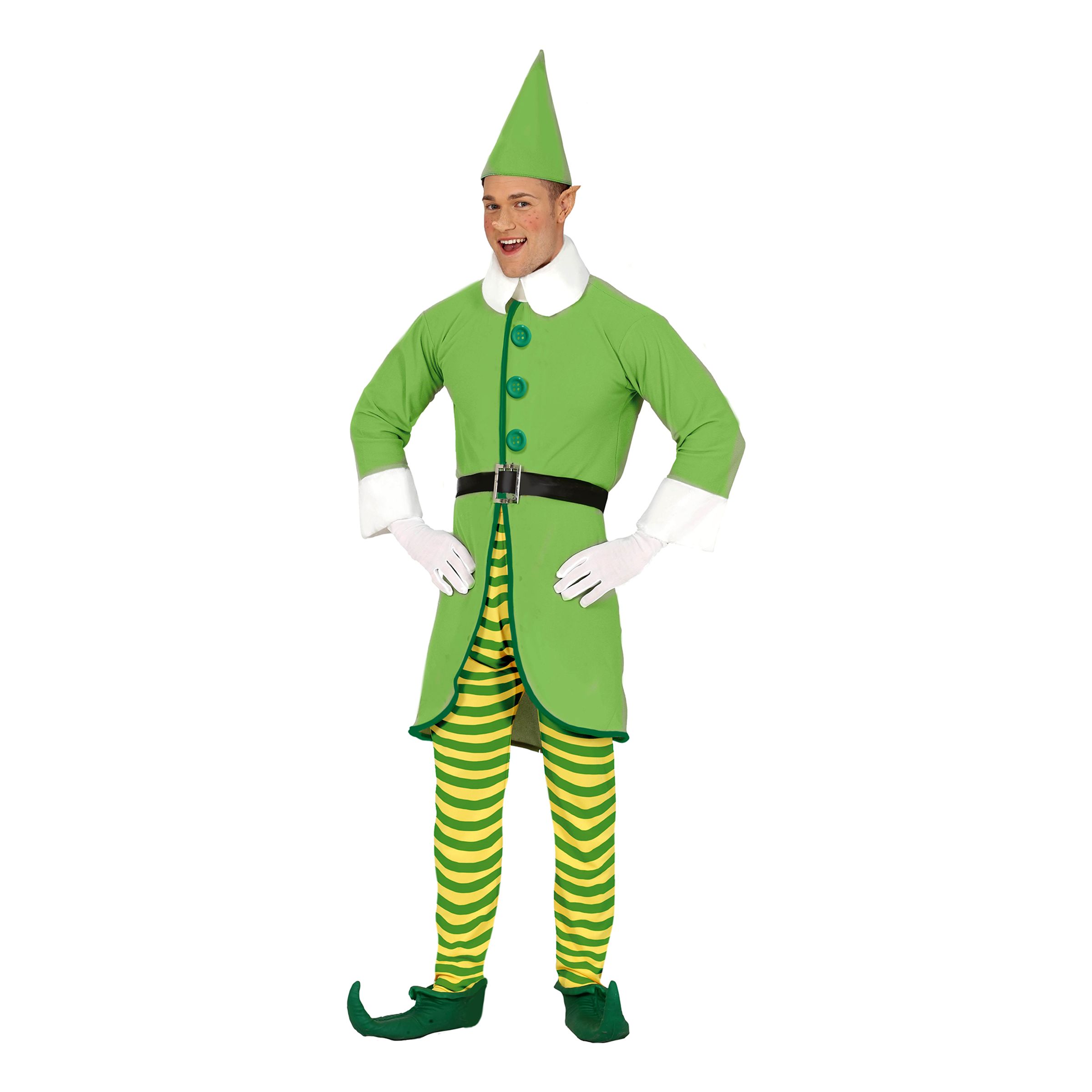 Elf Grön Maskeraddräkt - Large | Hem - Maskerad - Maskeraddräkter - Herrdräkter | Maskeradspecialisten