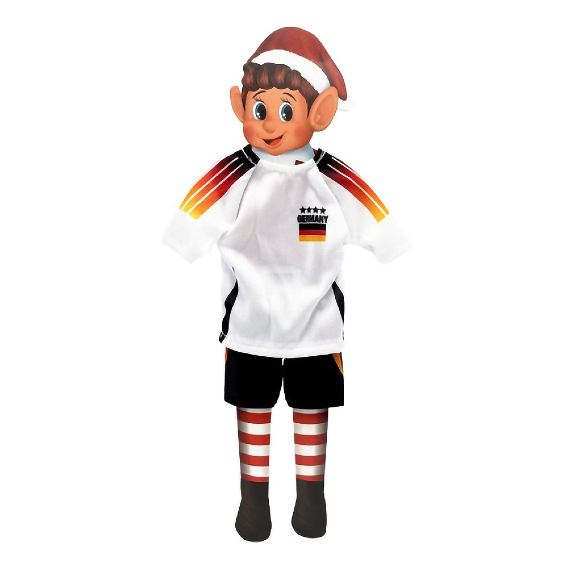 Elf on the Shelf Tysk Fodboldspiller Outfit Nissetilbehør