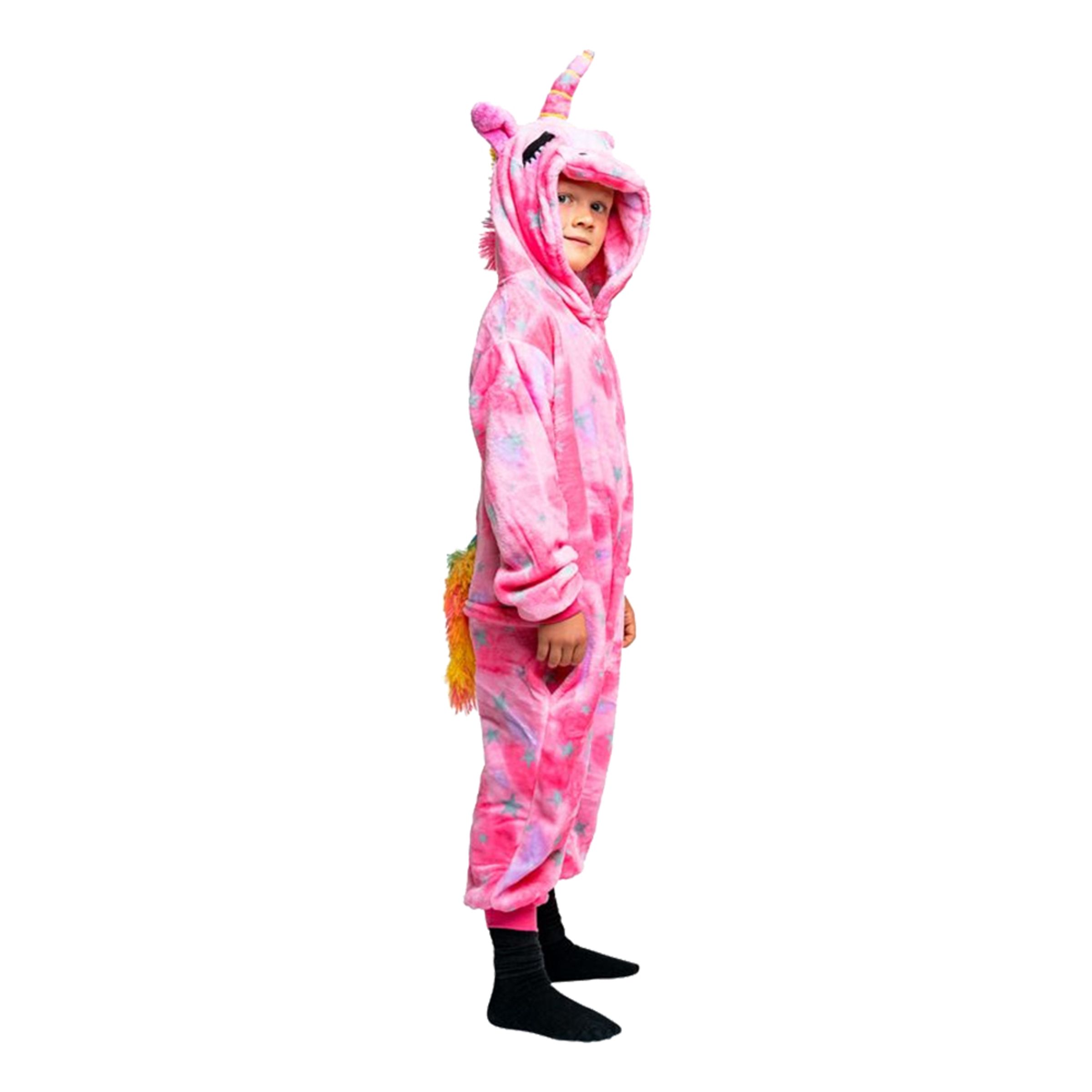Enhjørning Børnekostume - Small