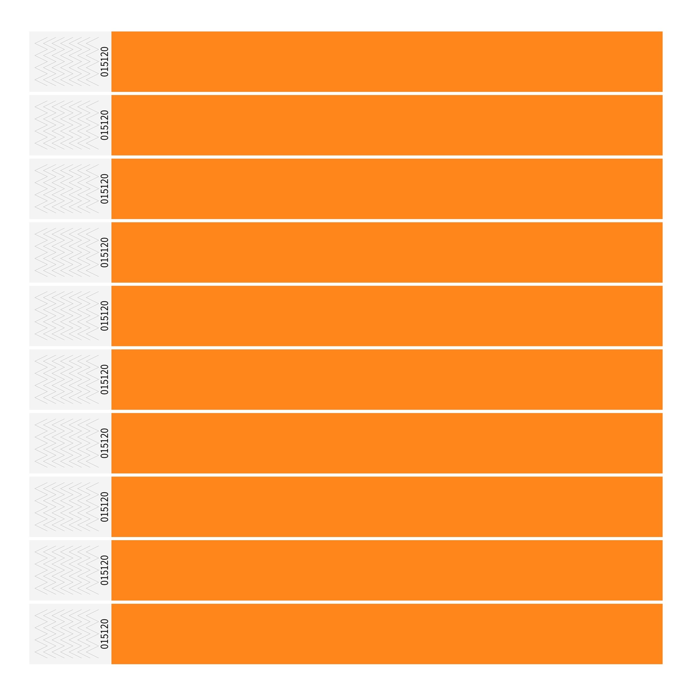 Entréarmband/Åkband - Orange | Hem - Teman - Högtider - Student | Pryloteket