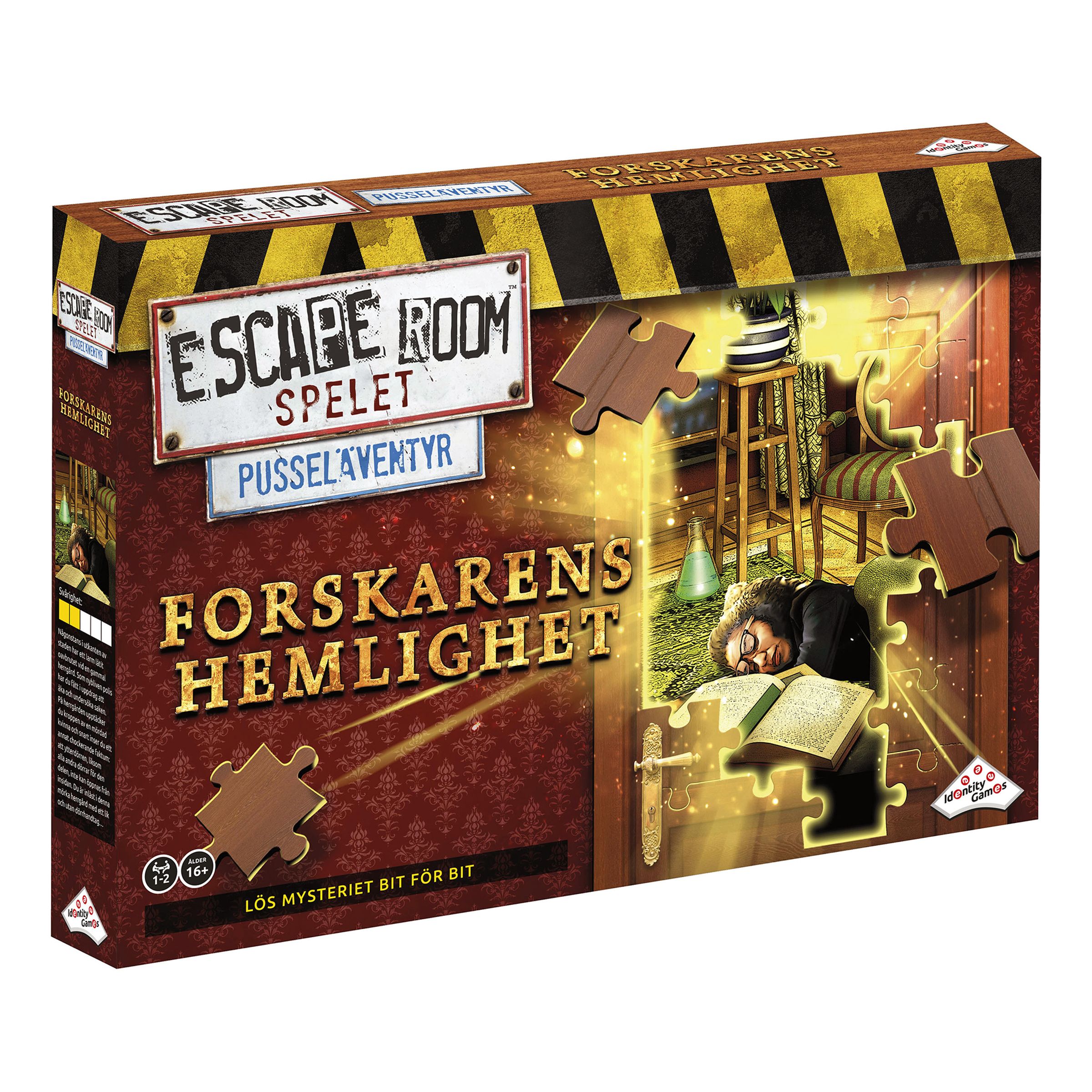 Escape Room Pusseläventyr Forskarens Hemlighet | Hem - Roliga Prylar - Spel & Lek - Sällskapsspel | Pryloteket