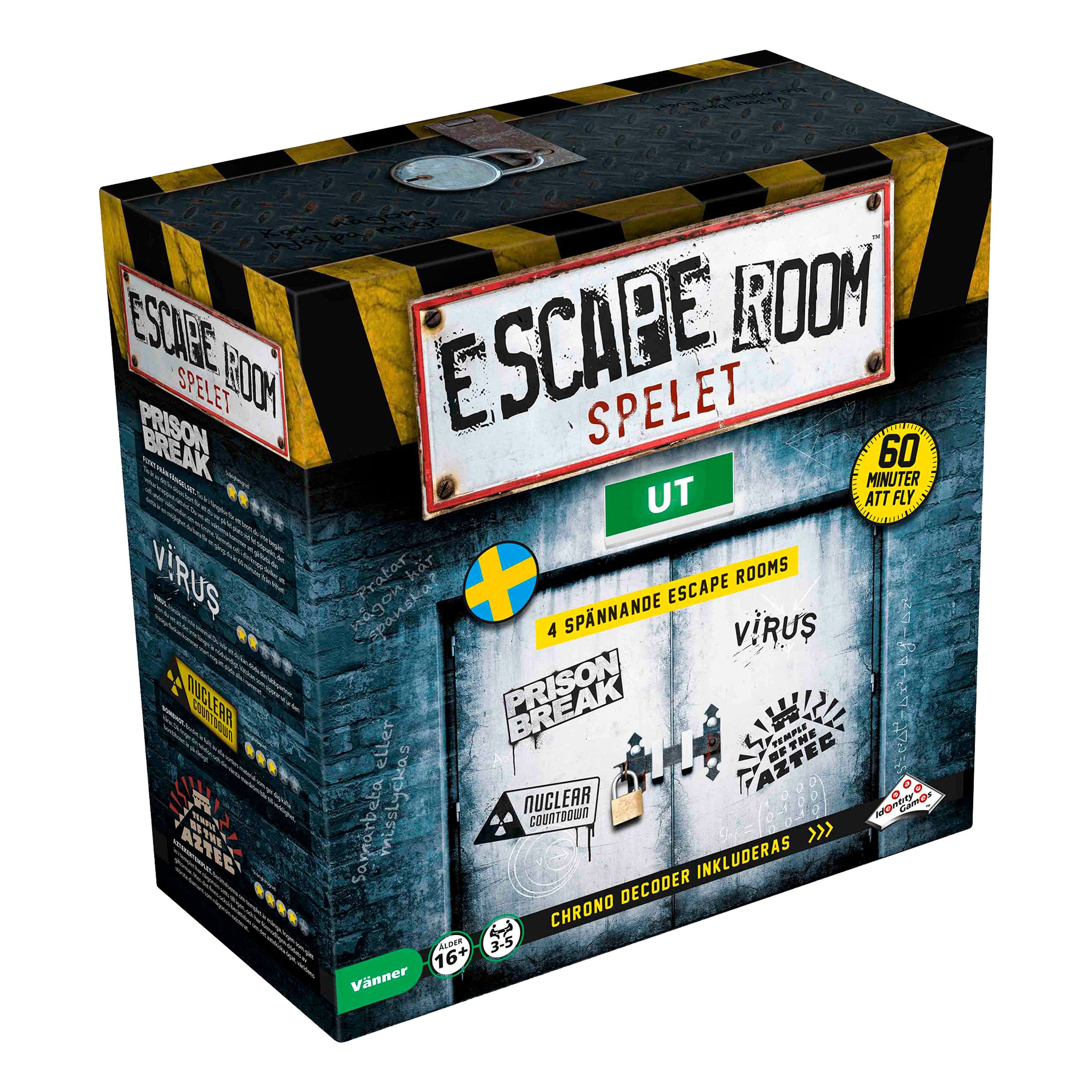 Escape Room Spelet Ut | Hem - Roliga Prylar - Spel & Lek - Sällskapsspel | Pryloteket