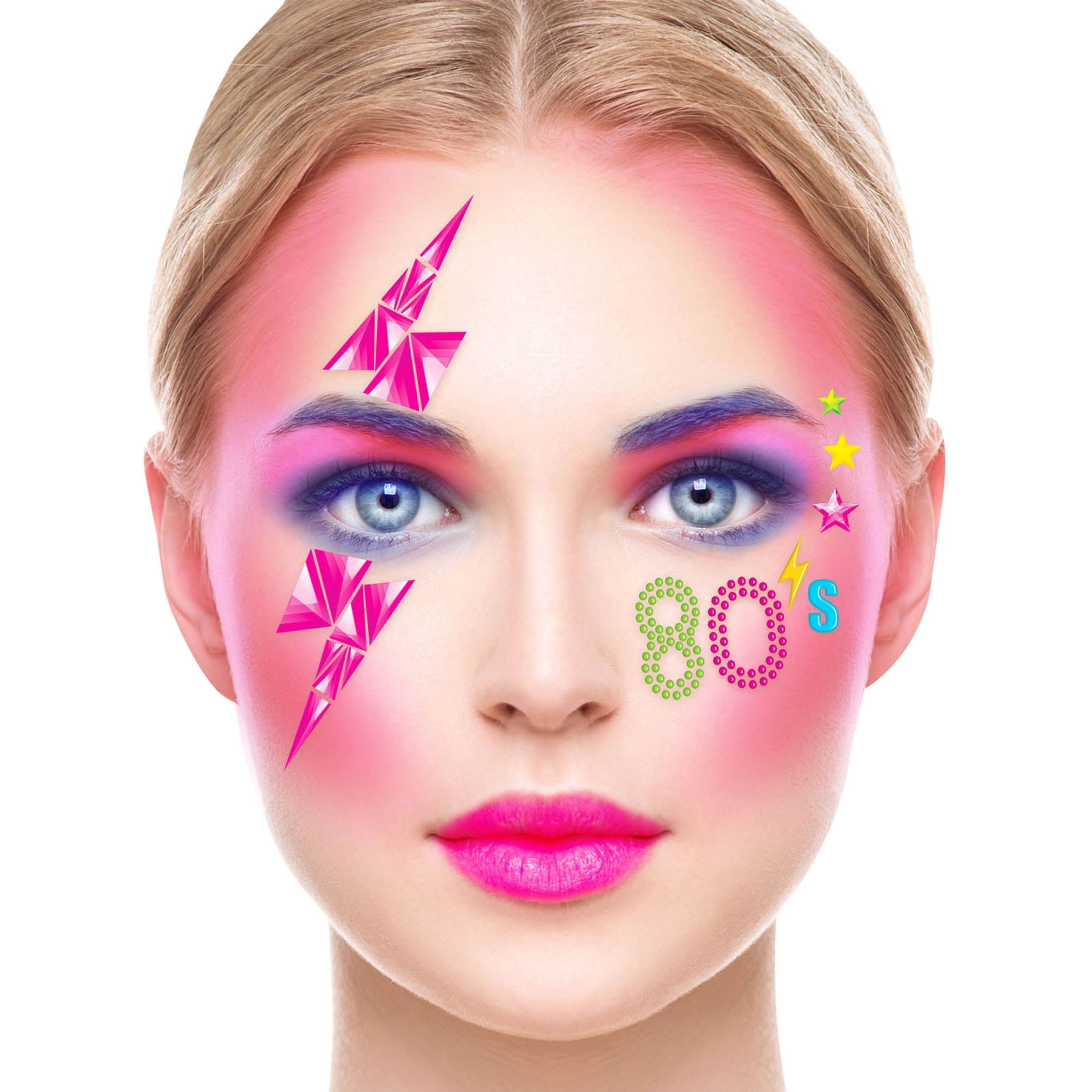 Face Jewels 80'er-motiv