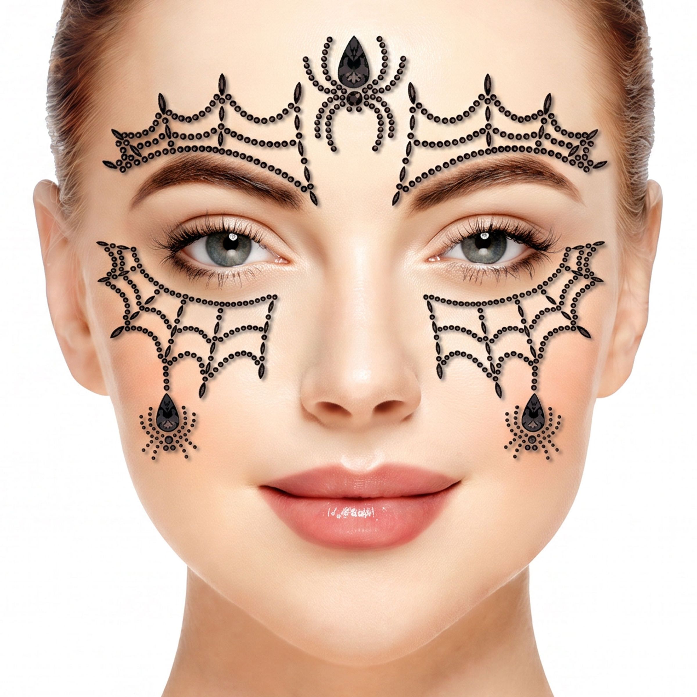 Face Jewels Spindelvæv