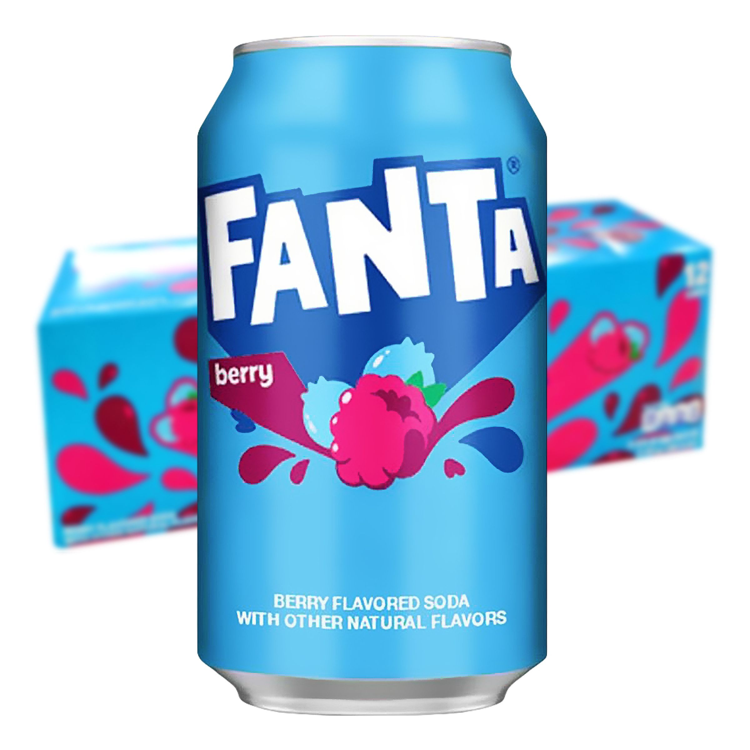 Fanta Berry - 12 x 355 ml | Hem - Godis & Läsk - Dryck - Läsk | Pryloteket
