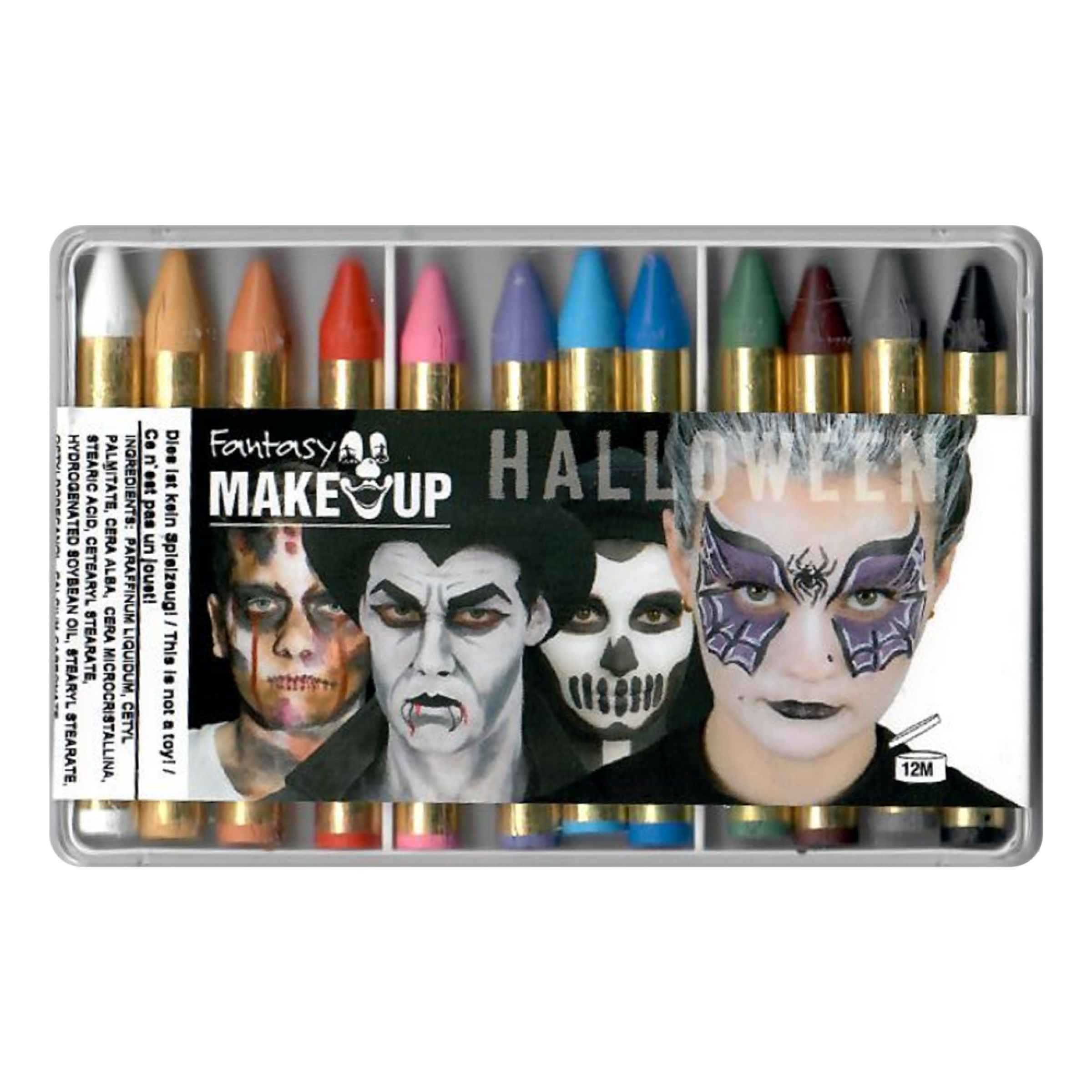 Fantasy Make-Up Sminkkritor Halloween