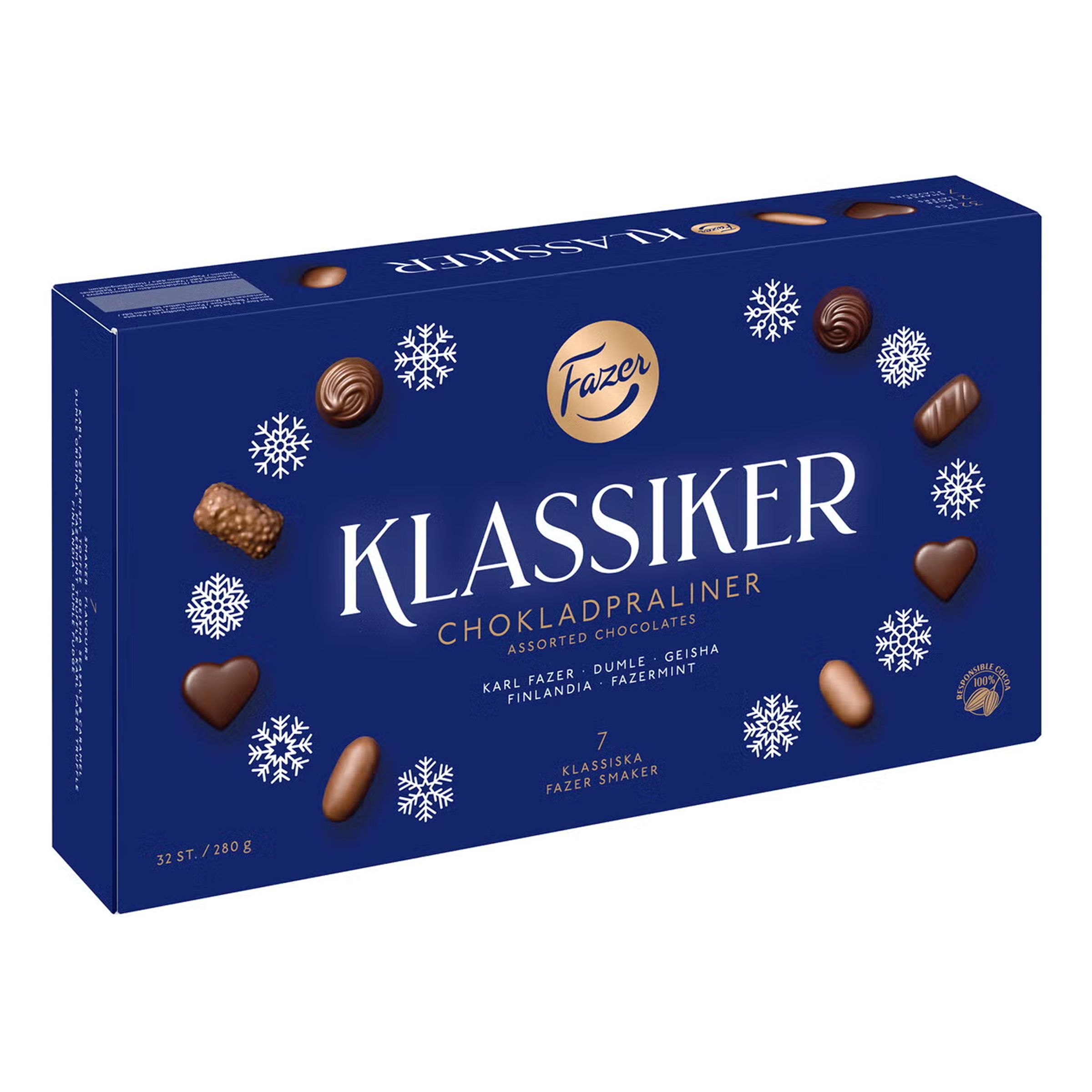 Fazer Klassiker Chokladpraliner - 280 g | Hem - Godis & Läsk - Godis - Choklad | Pryloteket