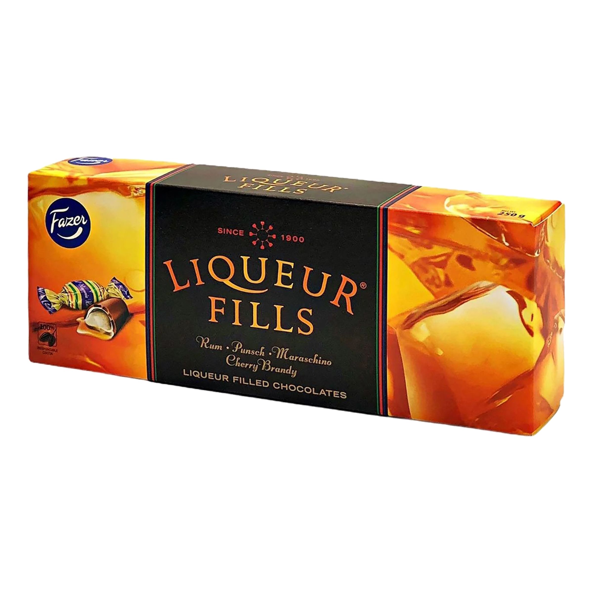 Fazer Liqueur Fills Chokladask - 250 g | Hem - Teman - Presenter - Företagspresenter | Pryloteket