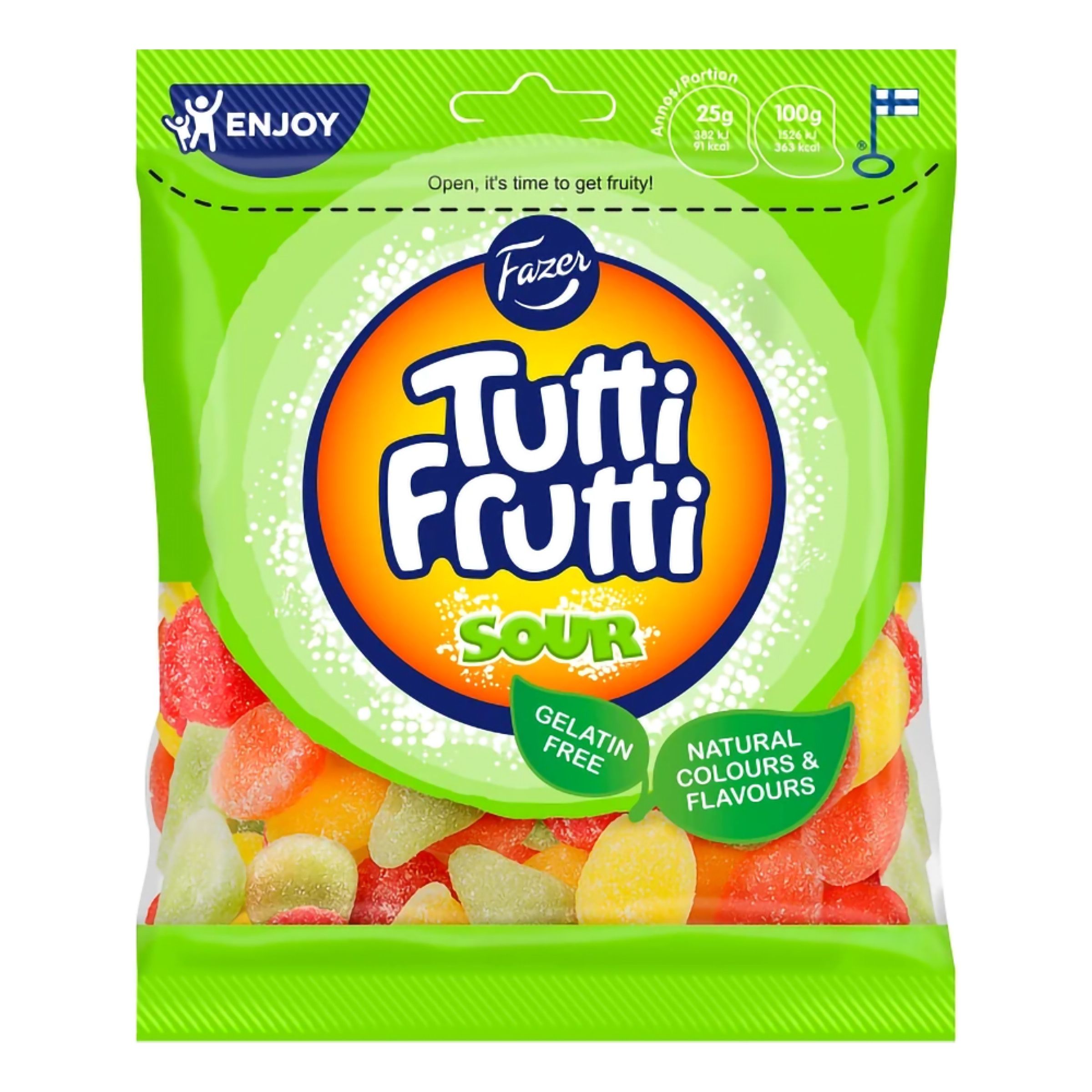 Fazer Tutti Frutti Sour - 120 g
