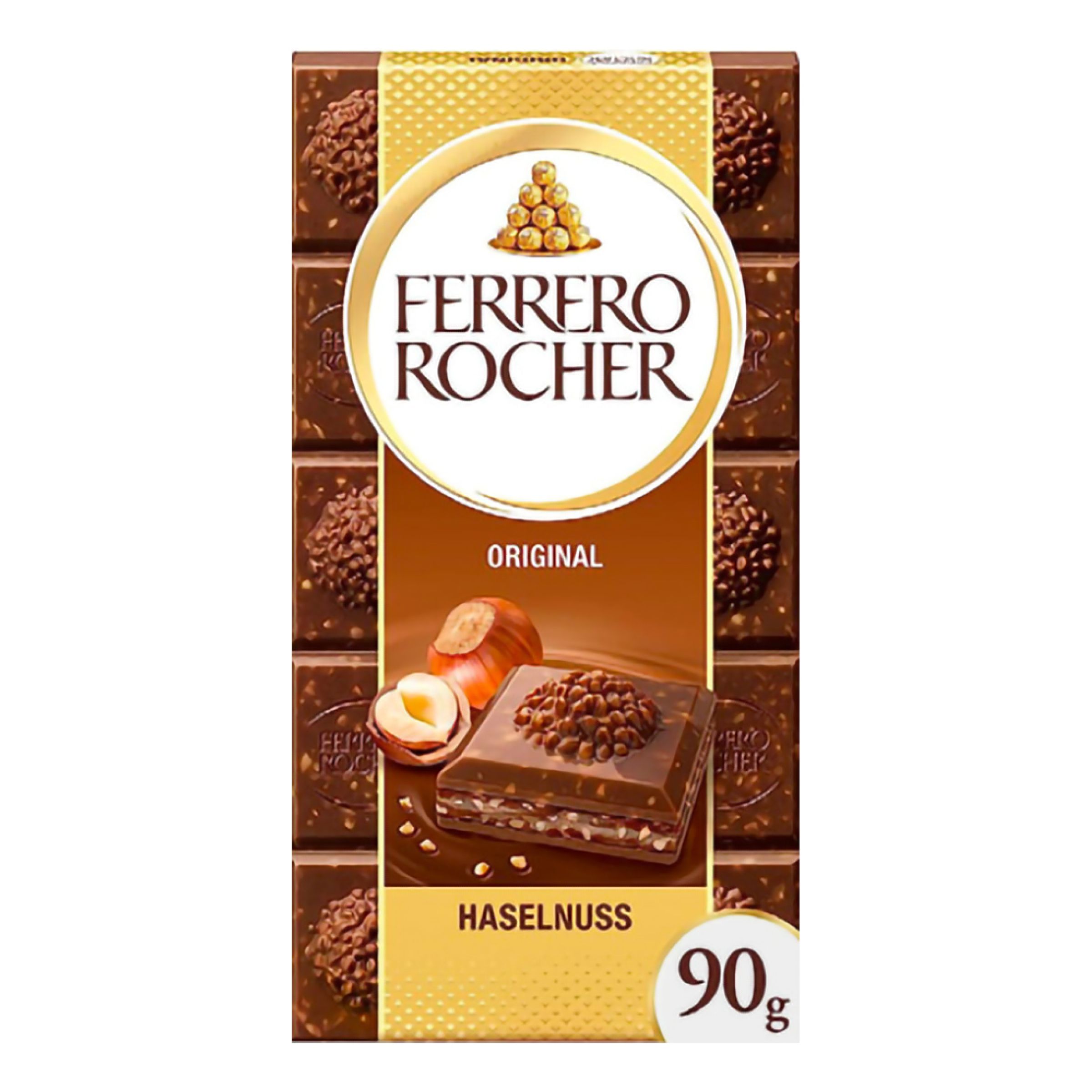 Ferrero Rocher Tablets Original - 90 g | Hem - Godis & Läsk - Godis - Choklad | Maskeradspecialisten