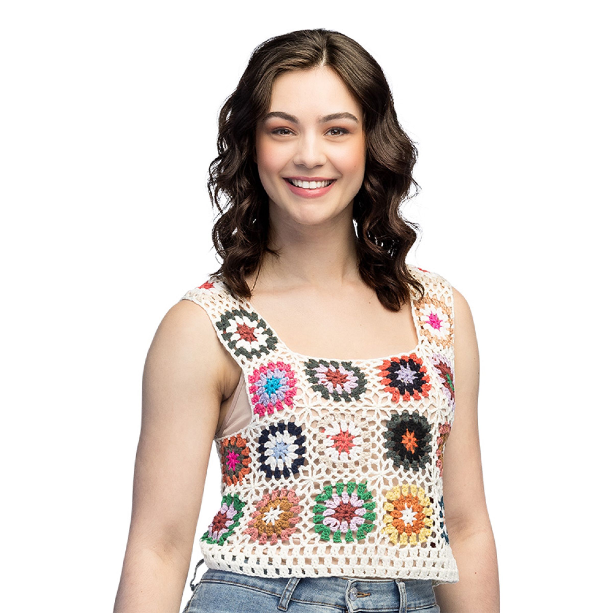 Festivaltop Boho Floral - Medium/Large