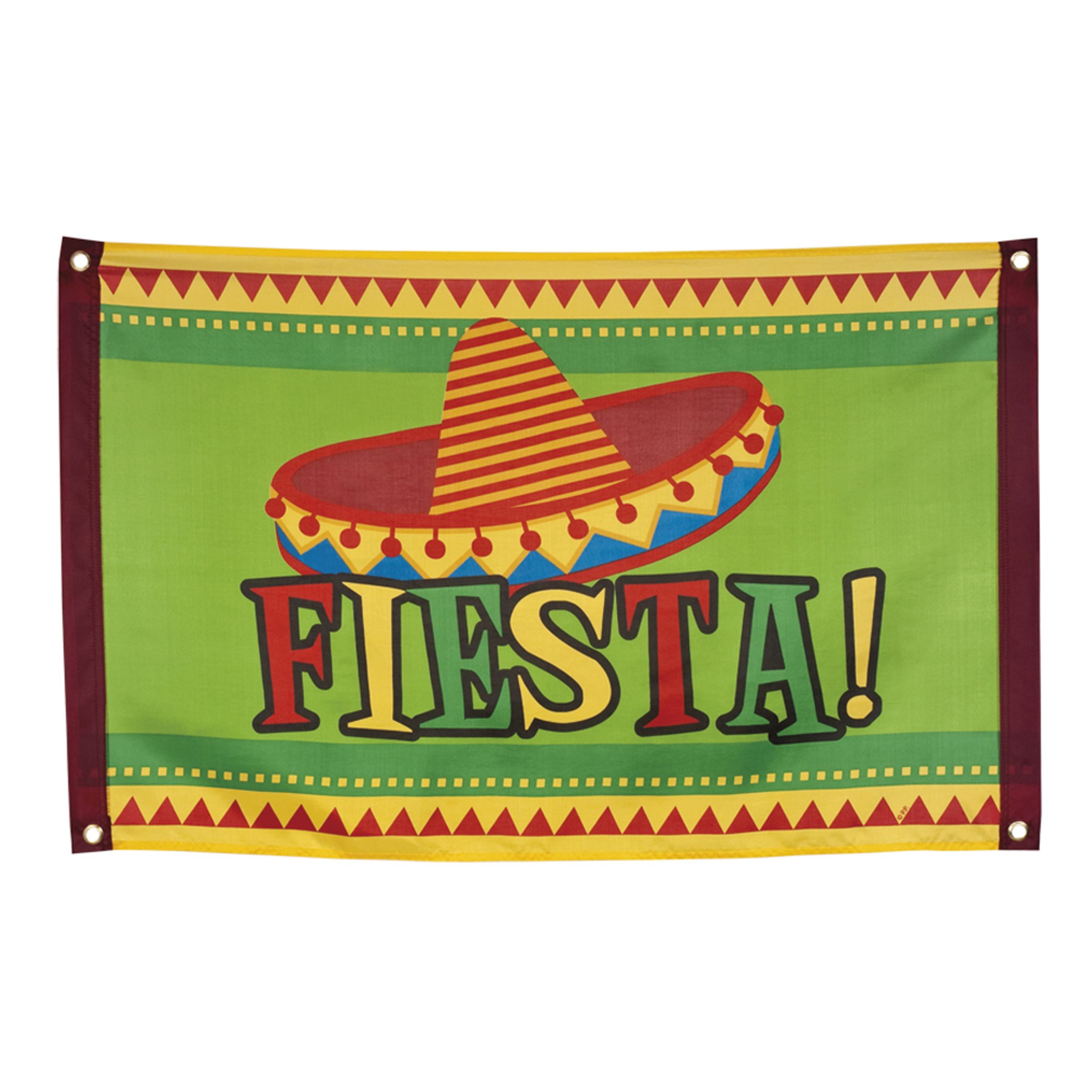 Fiesta! Flagga | Hem - Teman - Färger - Grön | Maskeradspecialisten