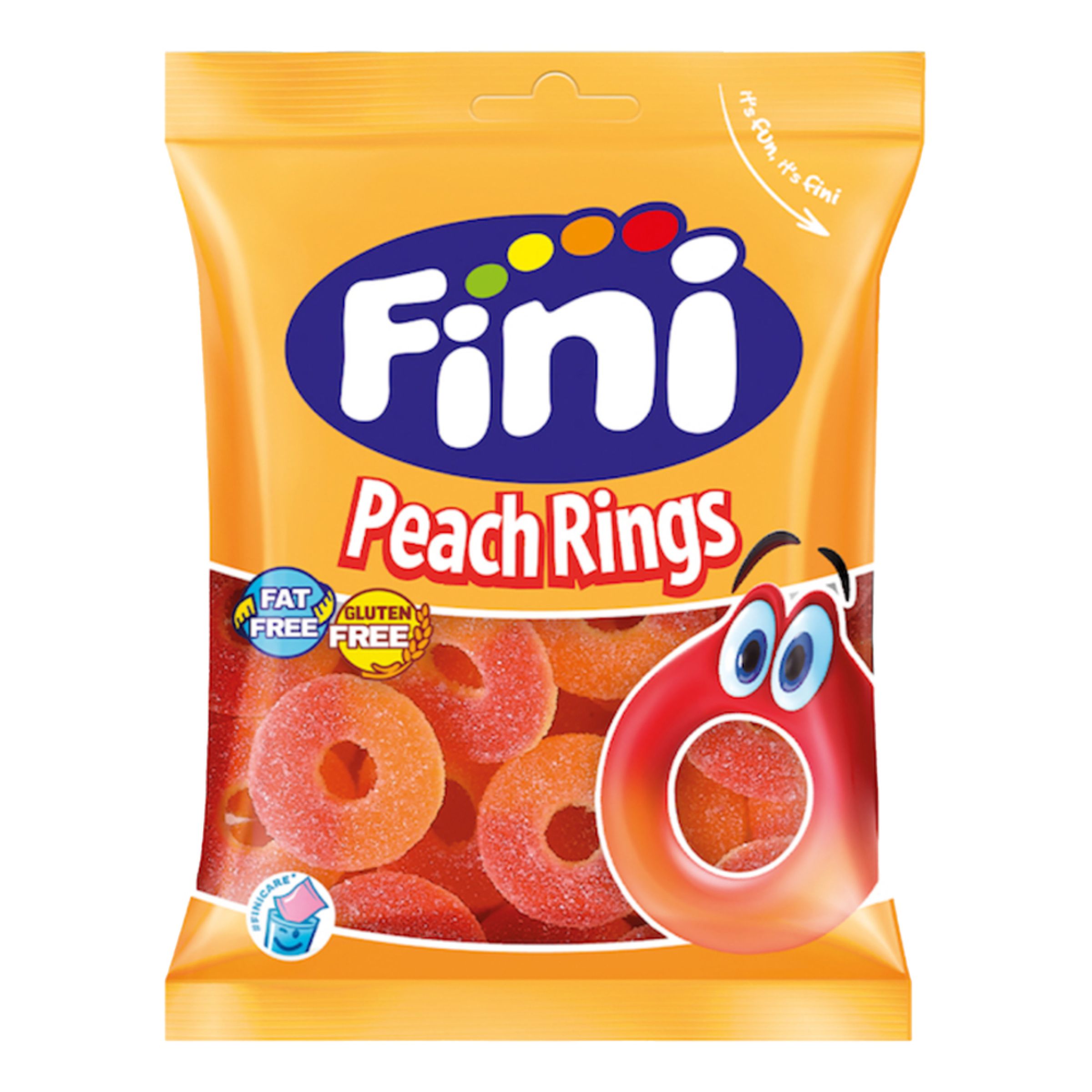 Fini Ferskenringe - 75 g