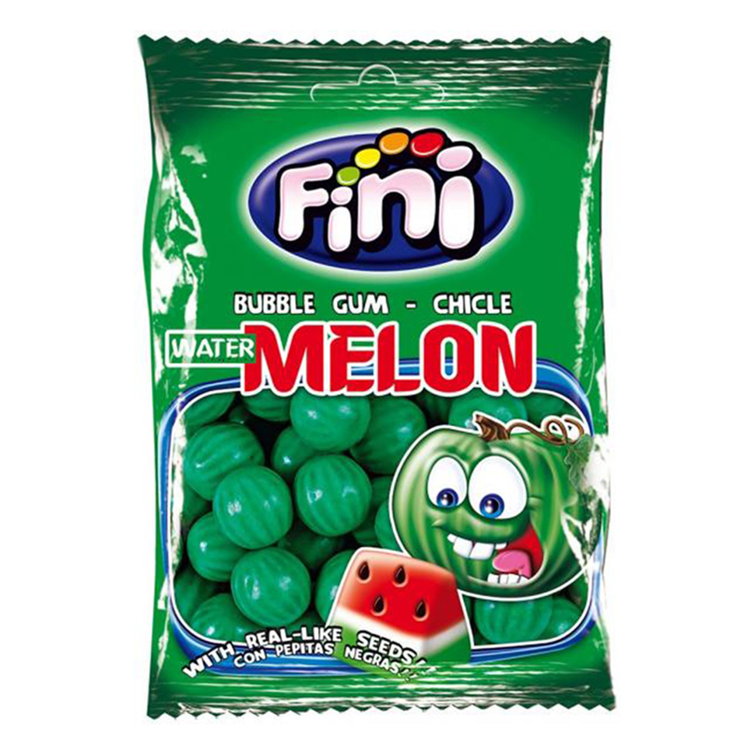 Fini Vandmelon Tyggegummi i Pose - 75 g