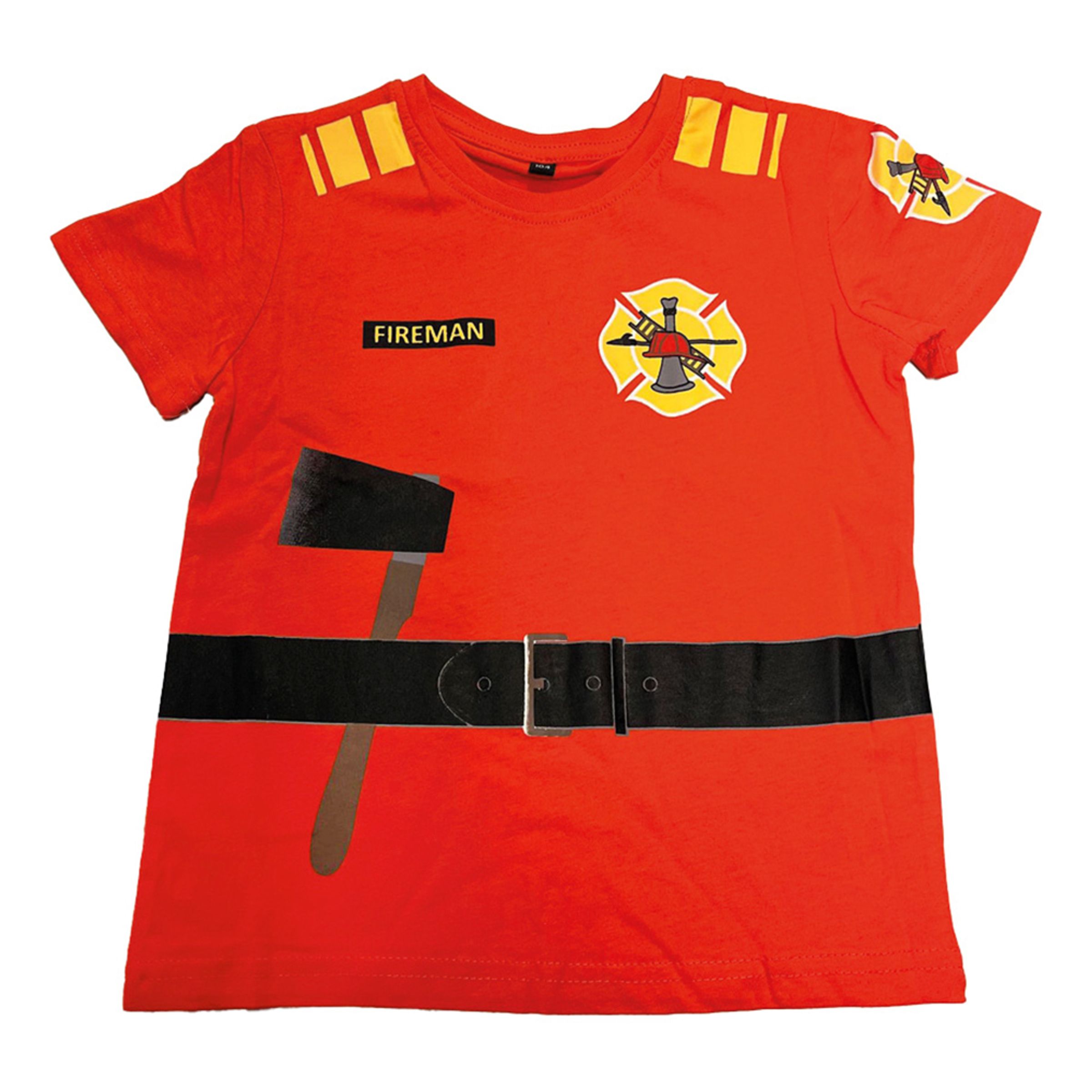Fireman Barn T-shirt - Large | Hem - Roliga Prylar - Kläder - T-Shirts | Pryloteket