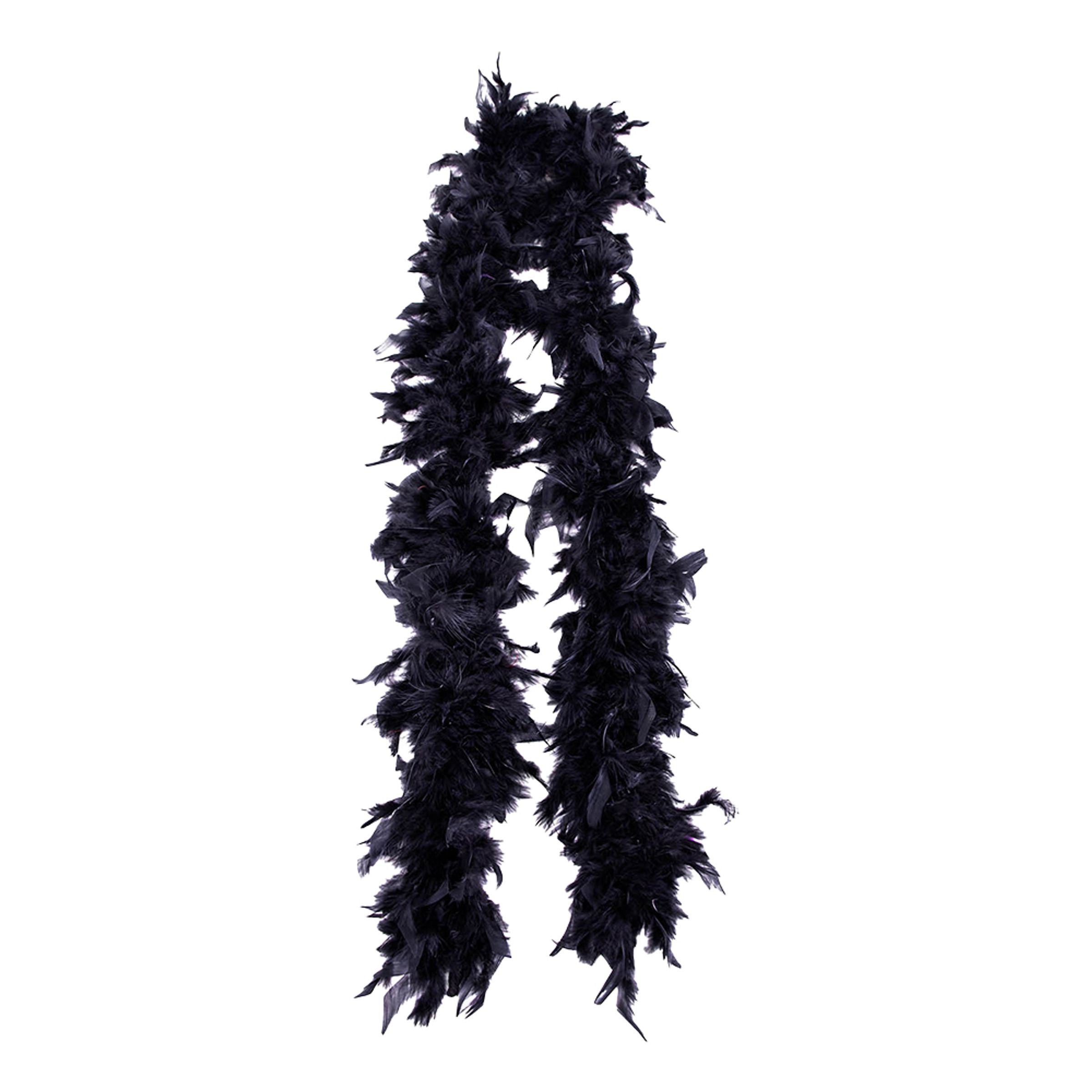 Fjerboa Sort - One size