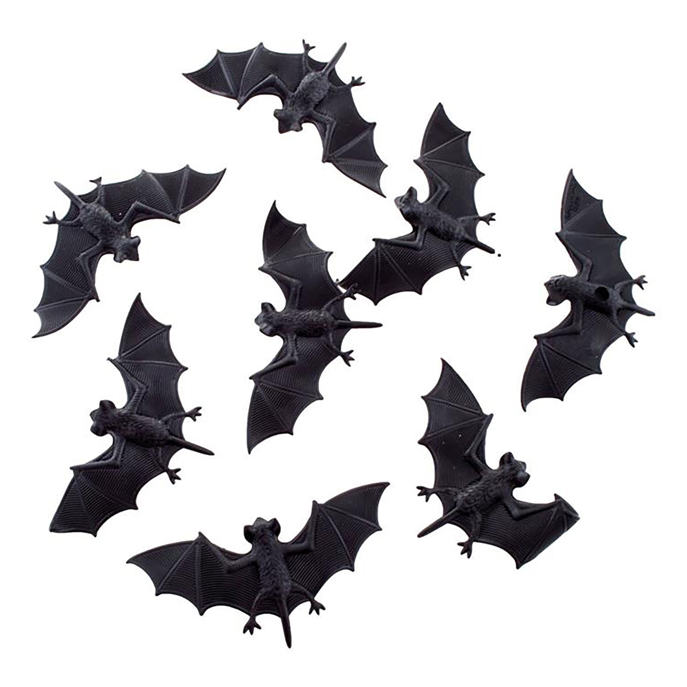 Fladdermöss Bordsdekoration - 8-pack | Hem - Teman - Högtider - Halloween | Maskeradspecialisten