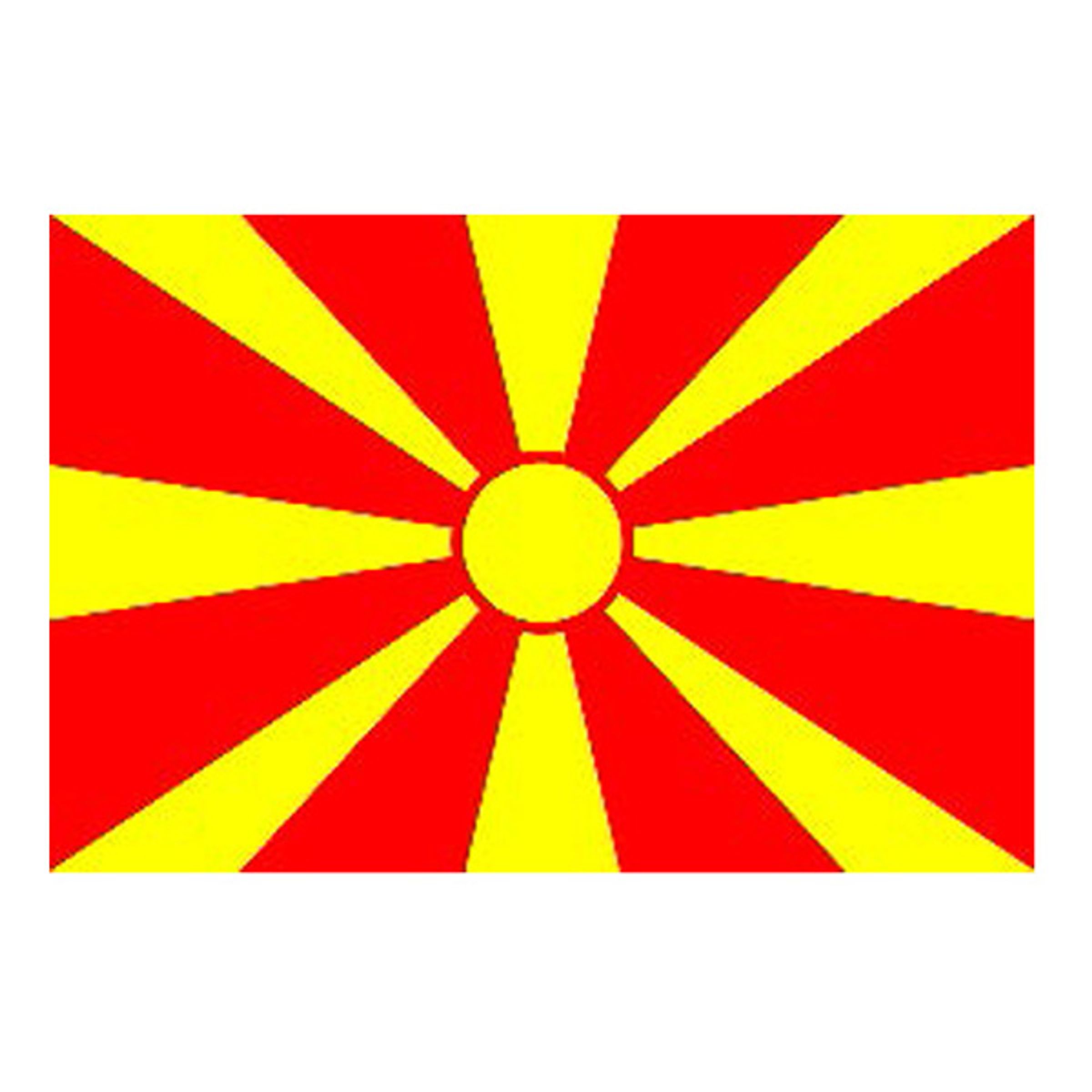 Flagga Nordmakedonien | Hem - Roliga Prylar - Hobby & Fritid - Supporterprylar | Pryloteket