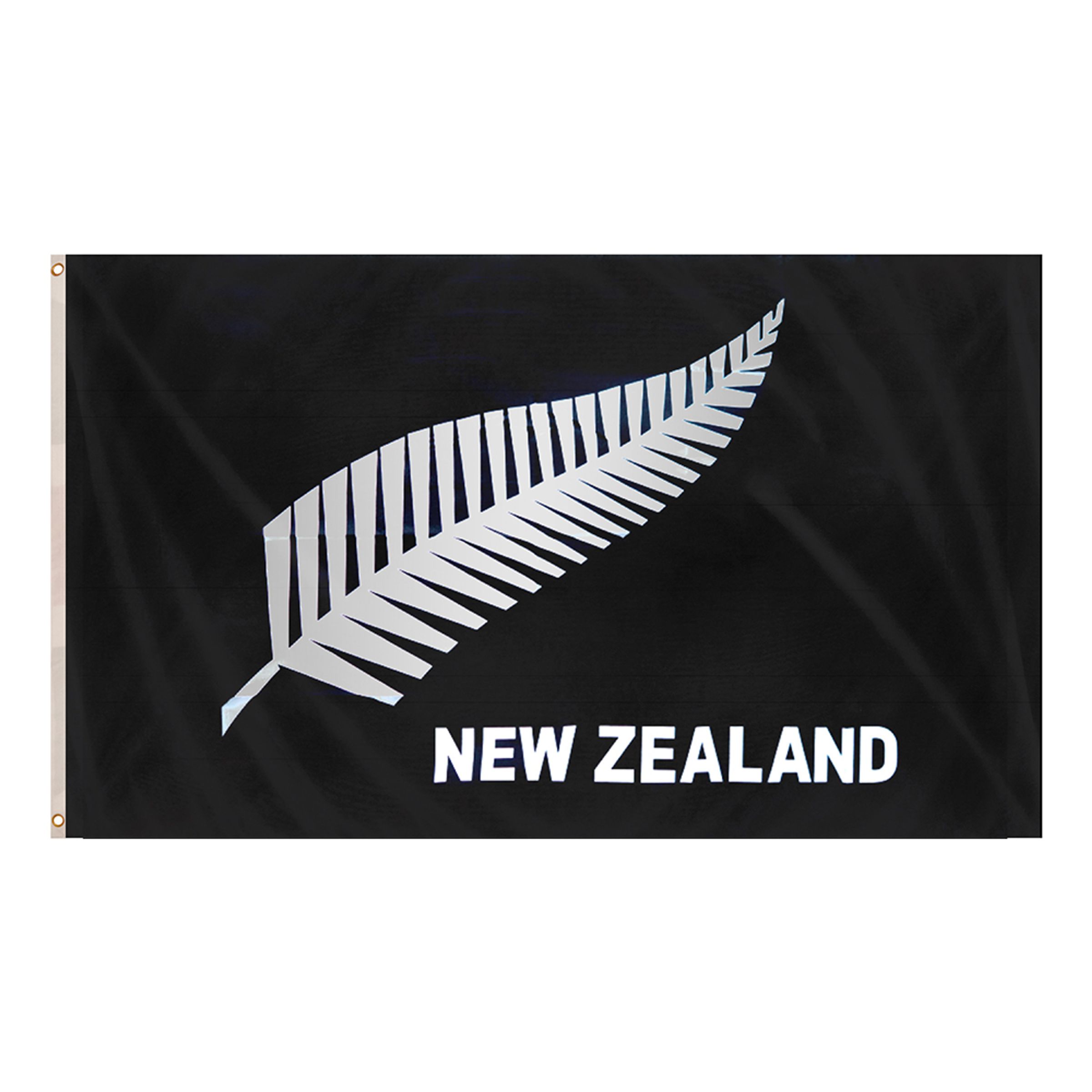 Flag New Zealand Sølvfjer