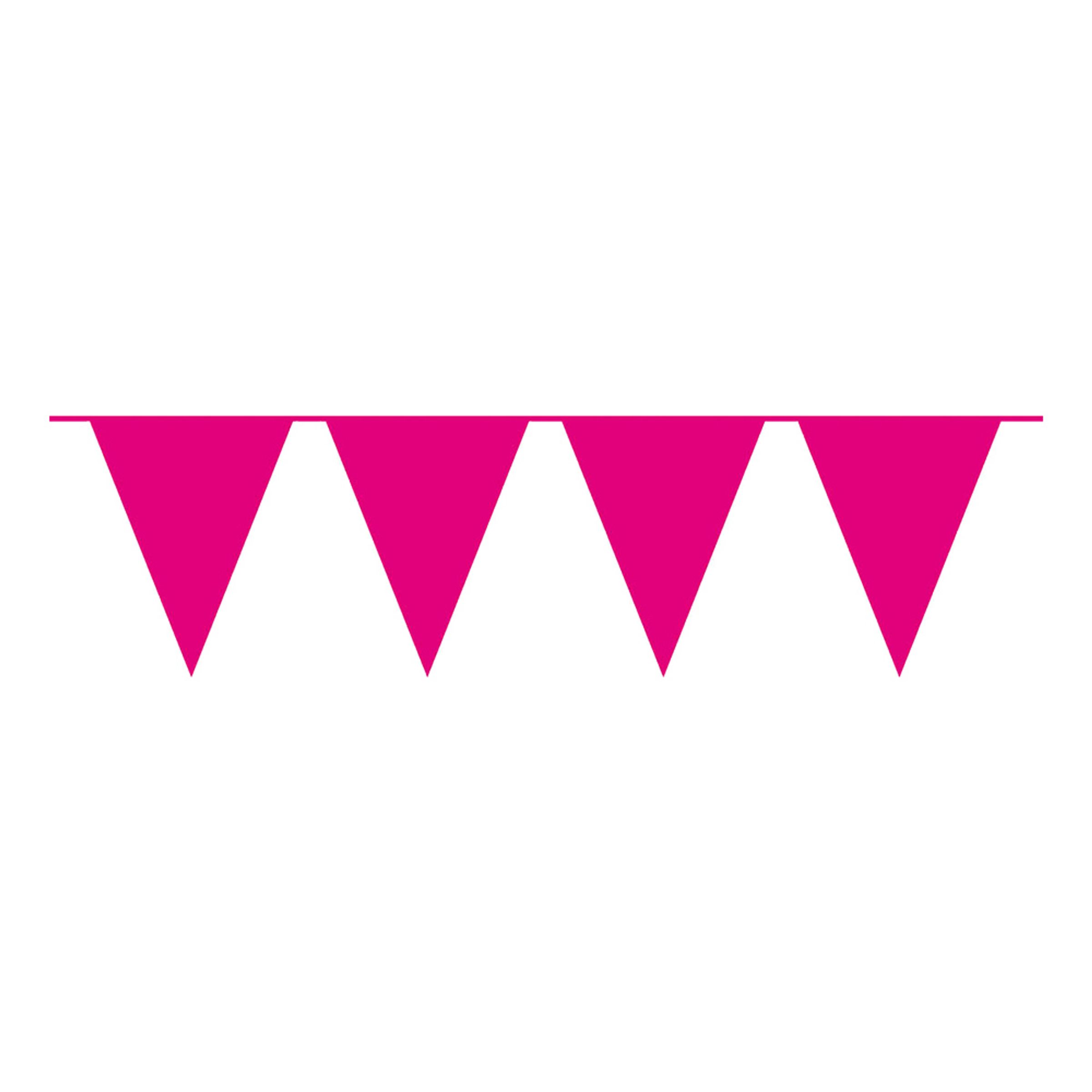 Vimpelgirlang Cerise Stor - 10 m | Hem - Festartiklar - Festdekoration - Girlanger | Pryloteket
