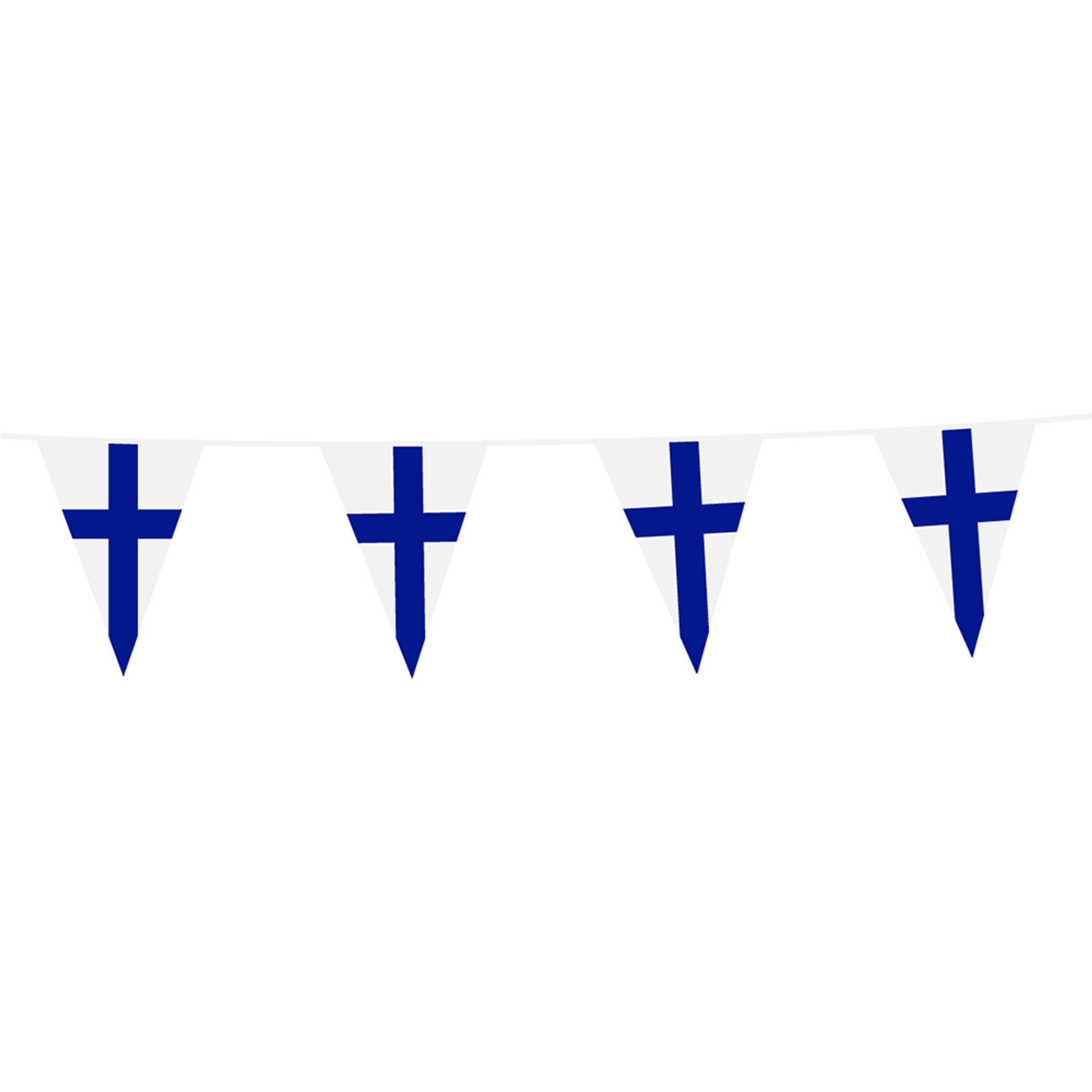 Flaggirlang Finland | Hem - Festartiklar - Festdekoration - Girlanger | Pryloteket