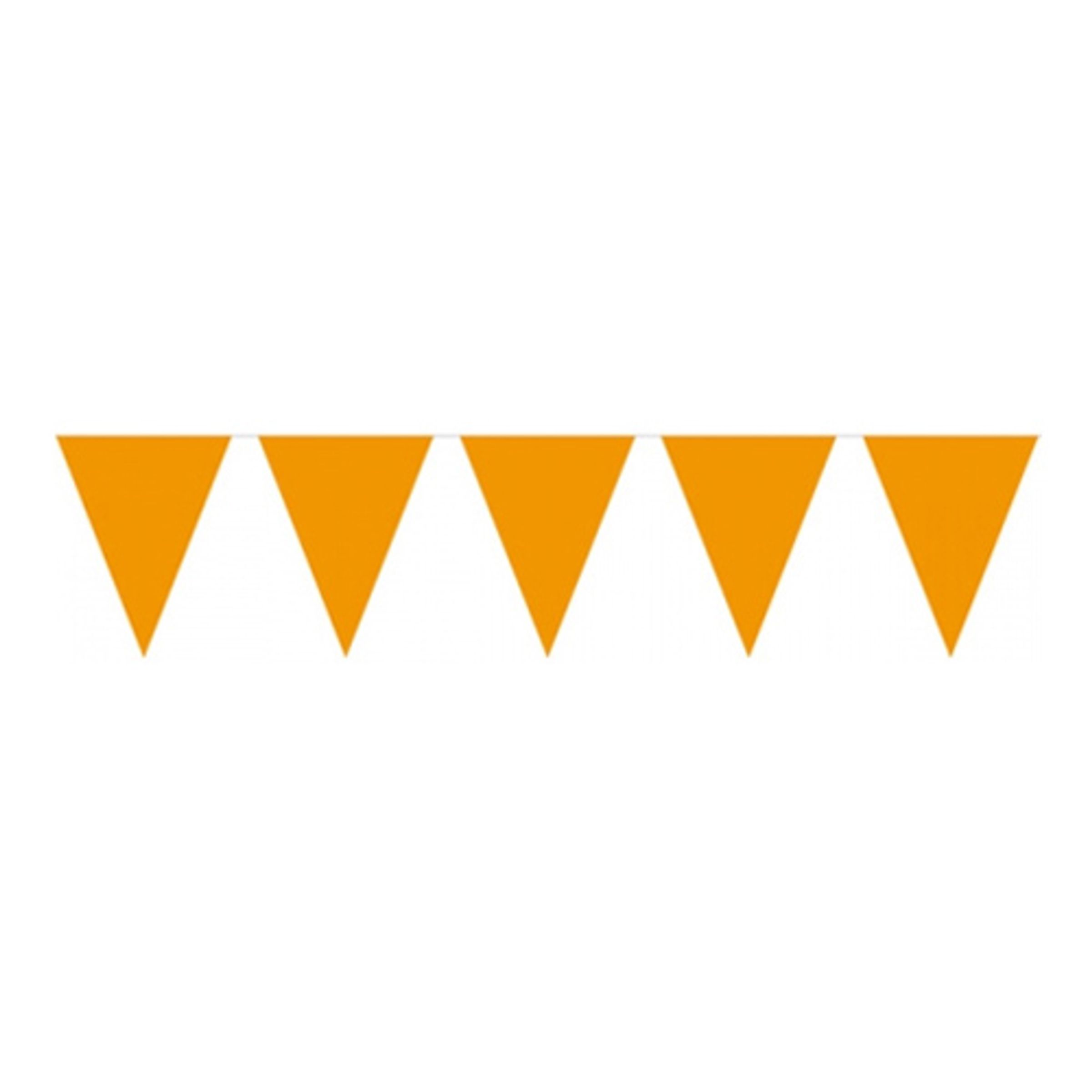 Vimpelguirlande Mini Orange