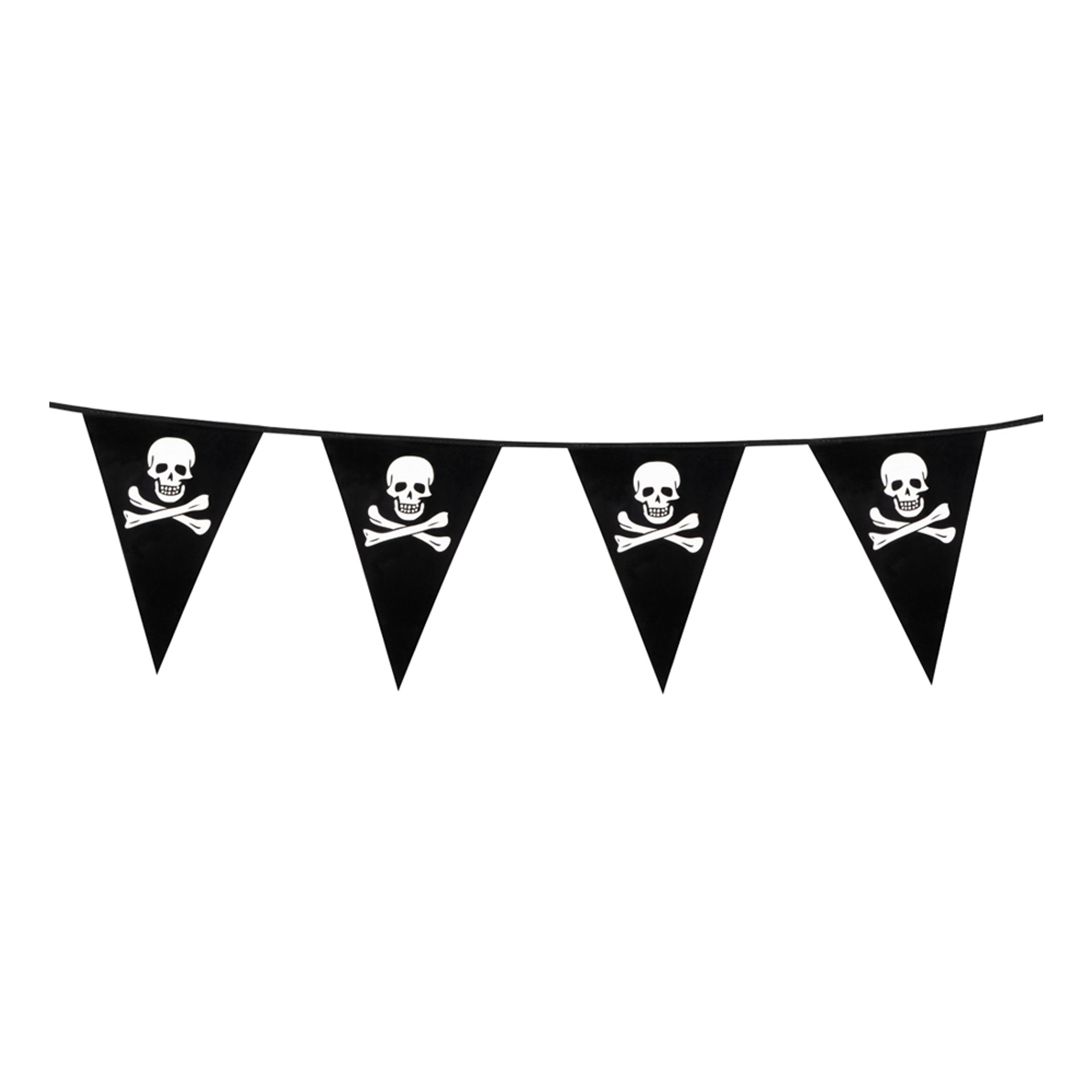 Vimpelgirlang Pirat | Hem - Festartiklar - Festdekoration - Girlanger | Pryloteket
