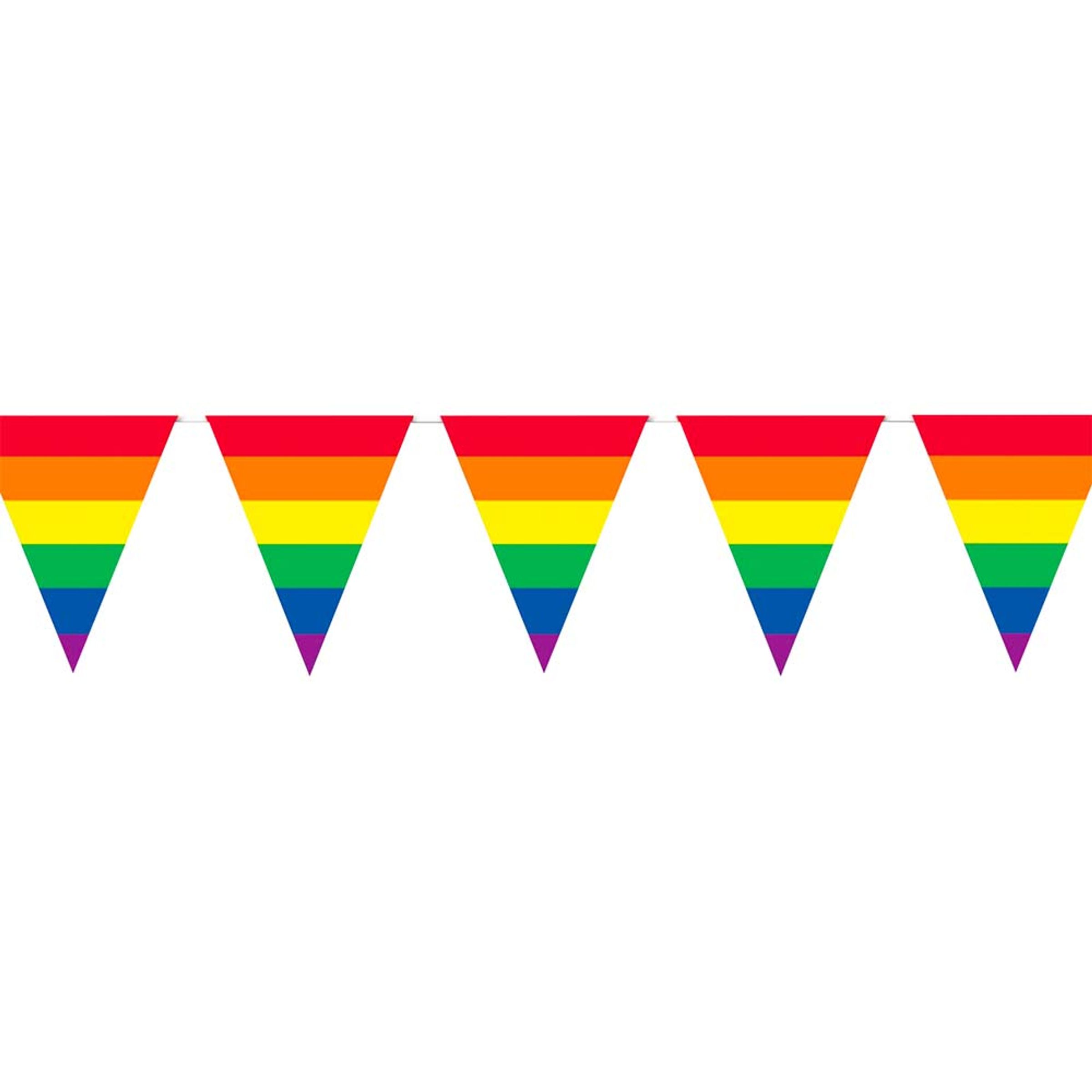 Flaggirlang Pride | Hem - Festartiklar - Festdekoration - Girlanger | Pryloteket